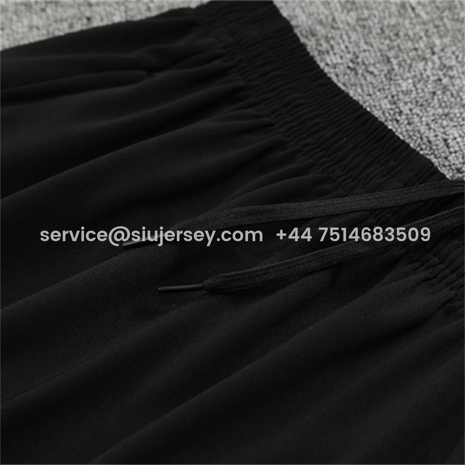 SIUjerseys-Manchester City 25-26 Long Sleeve Training Set - Black Top & Black Pants