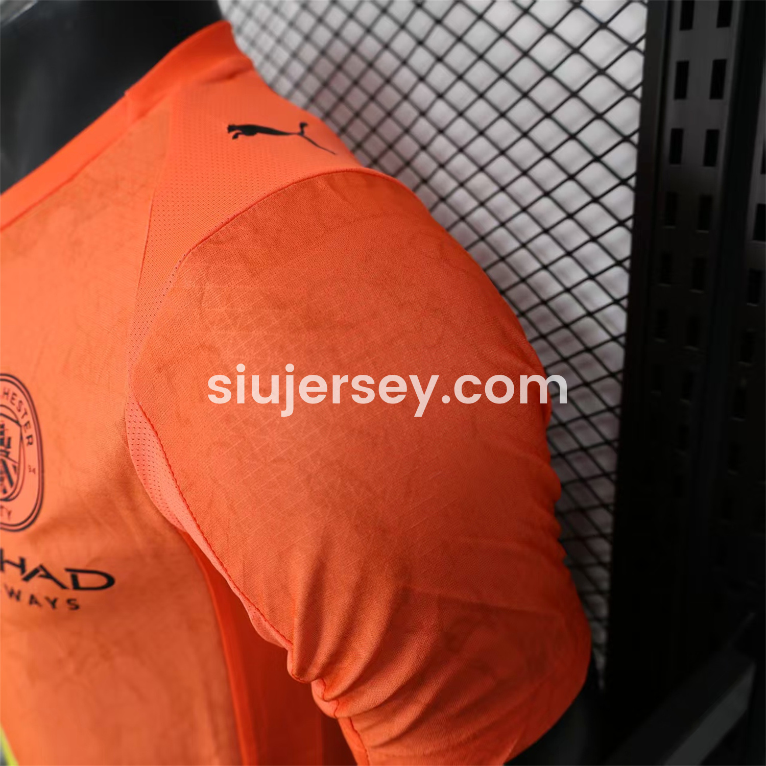 SIUjerseys-Manchester City 25-26 Orange Special Jersey - Player Version