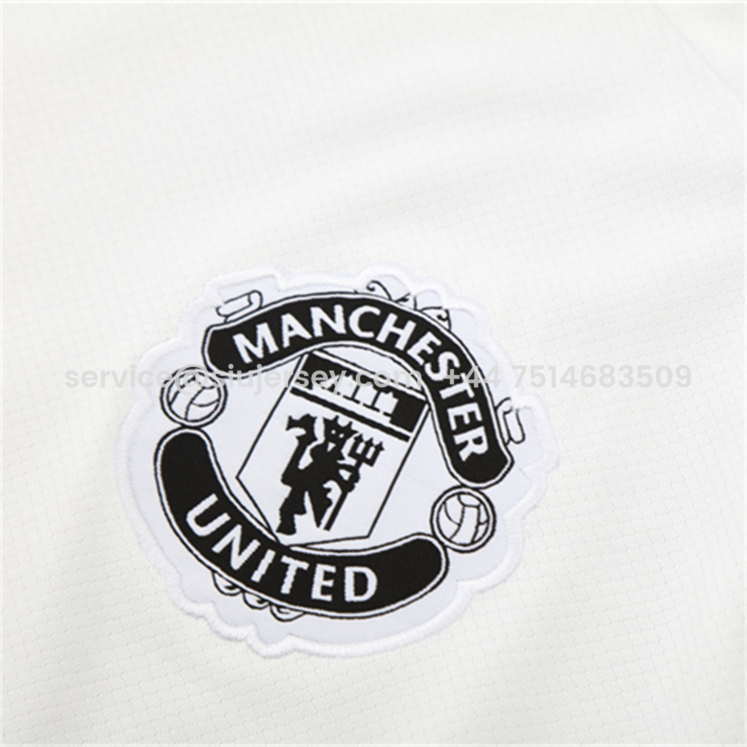 SIUjerseys-Manchester United 25-26 Kids Short-Sleeve Training Set - White Purple Top & Black Shorts