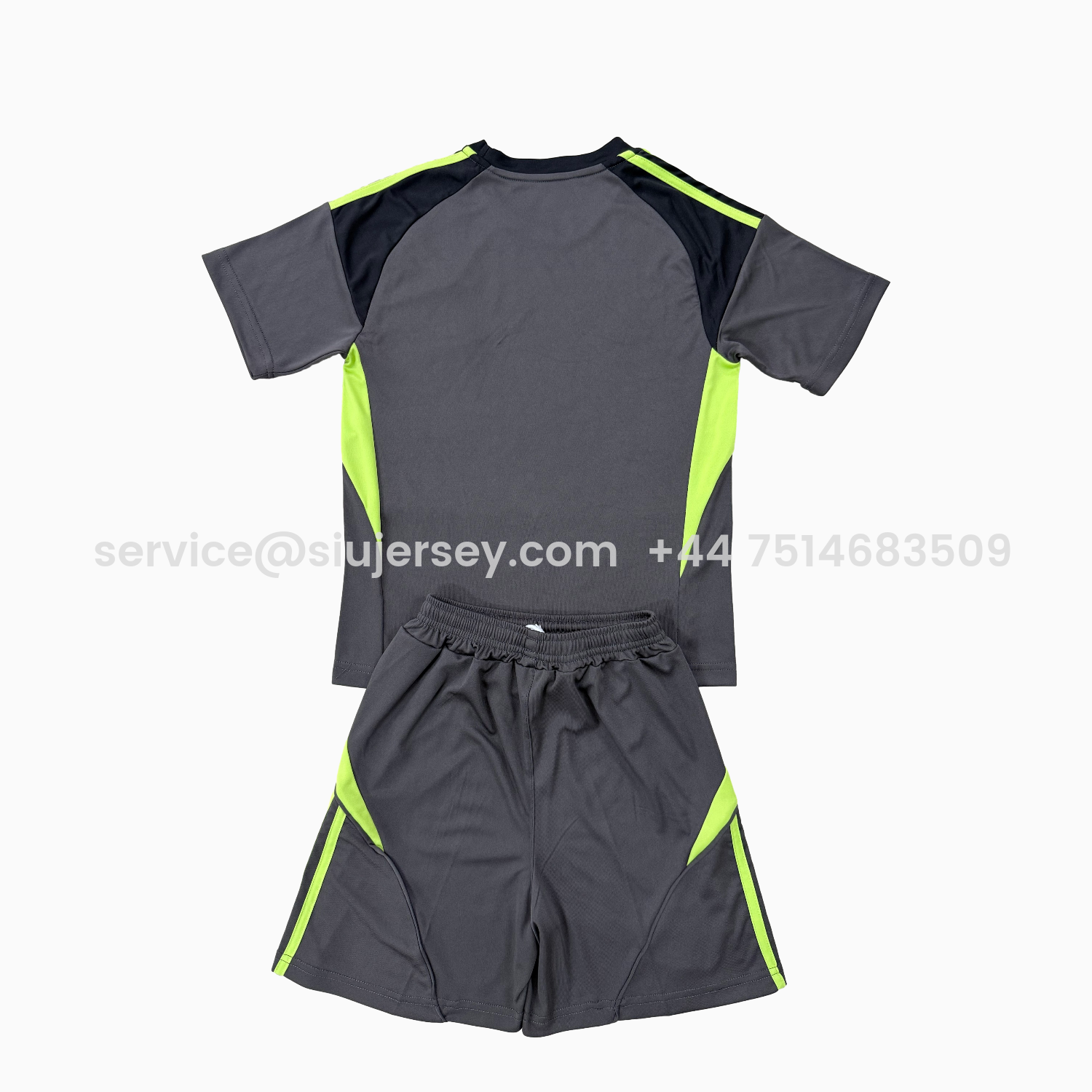 SIUjerseys-Celtic 25-26 Black Goalkeeper Kids Kit