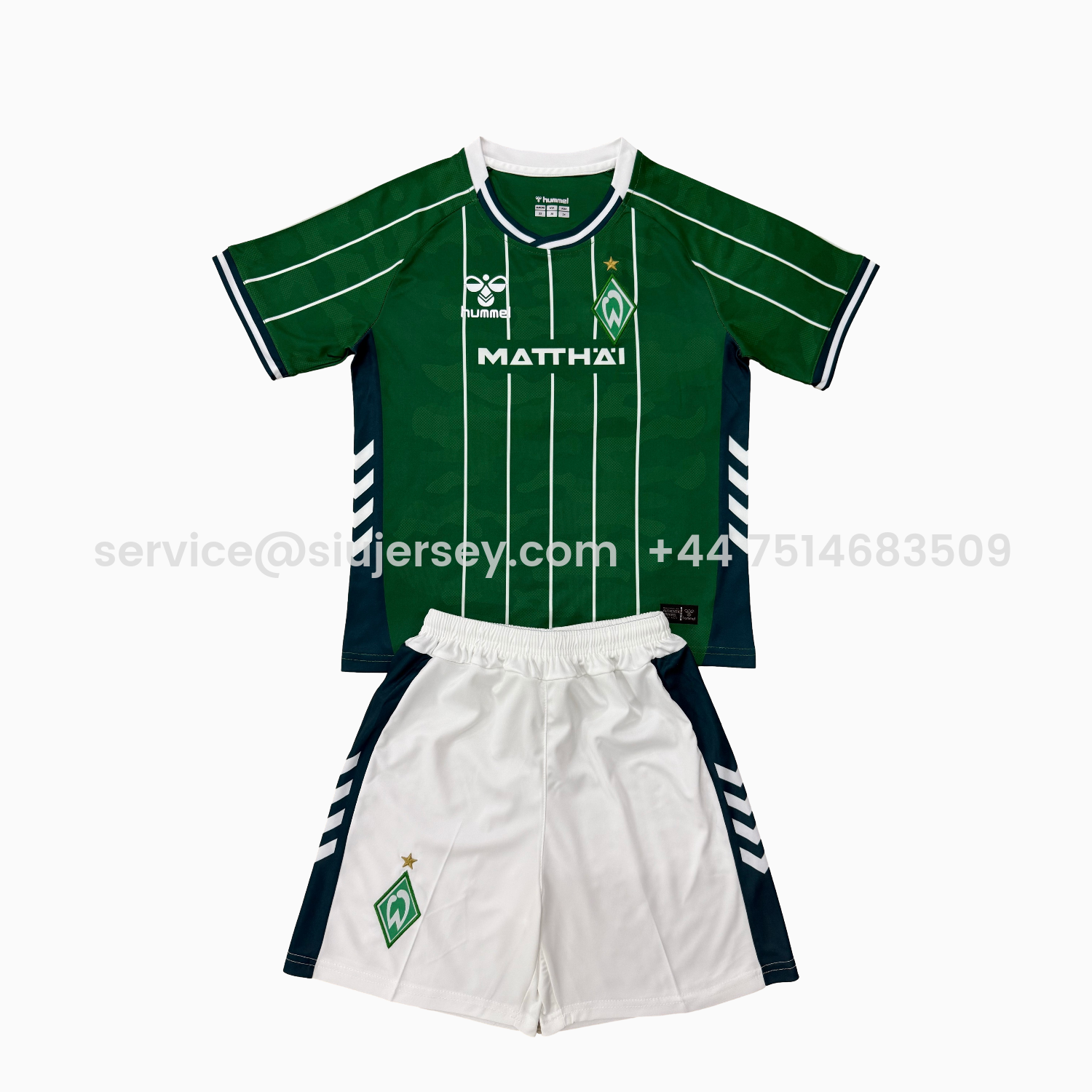 SIUjerseys-Werder Bremen 25-26 Home Kids Kit
