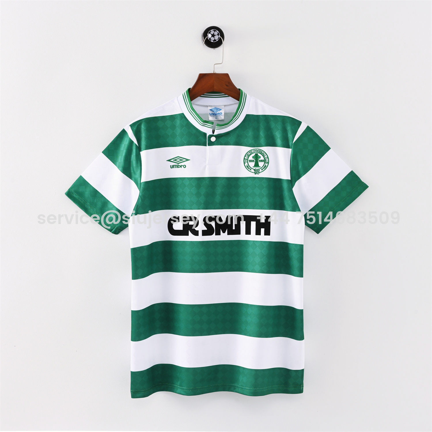 SIUjerseys-Retro Celtic 1987-88 Home Jersey