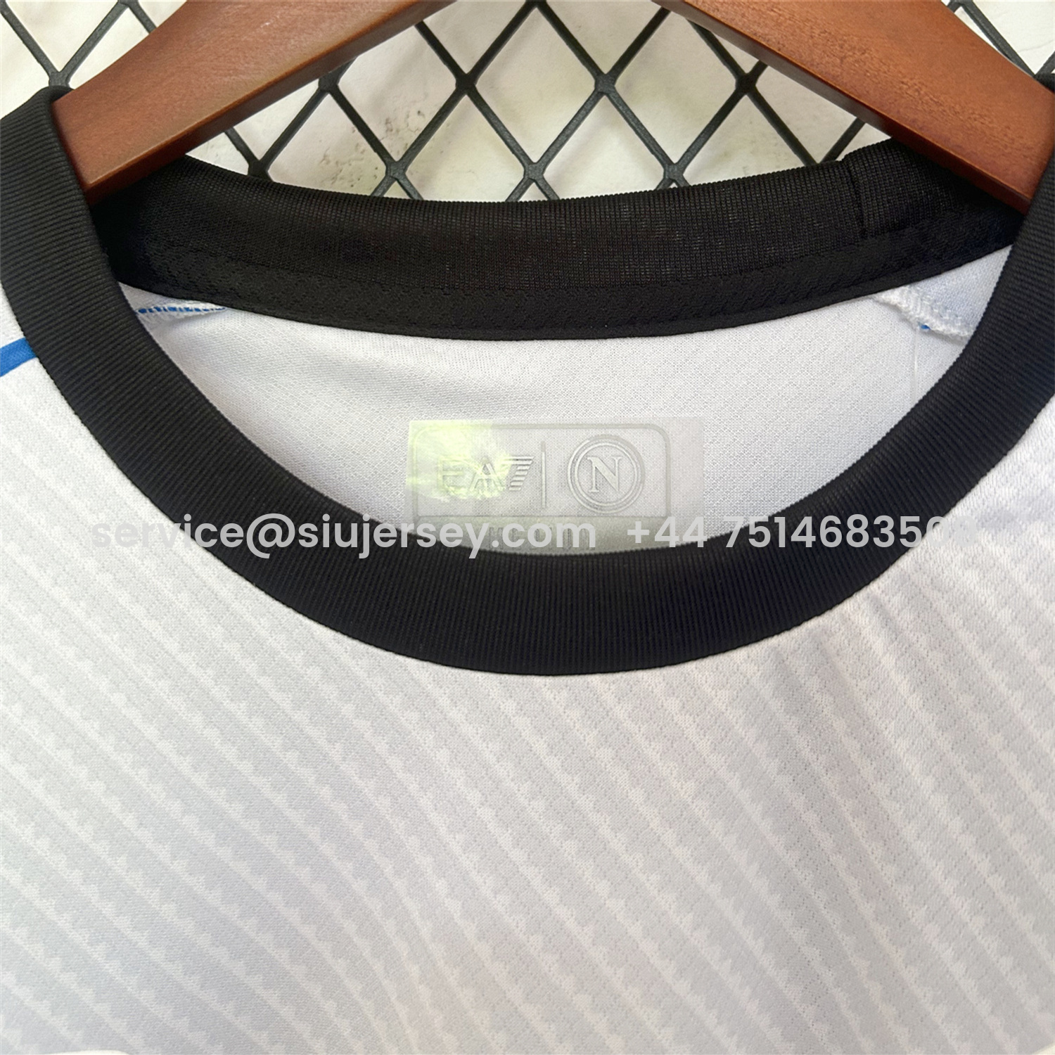 SIUjerseys-Napoli 25-26 White Pre-Match Training Jersey - Fans Version