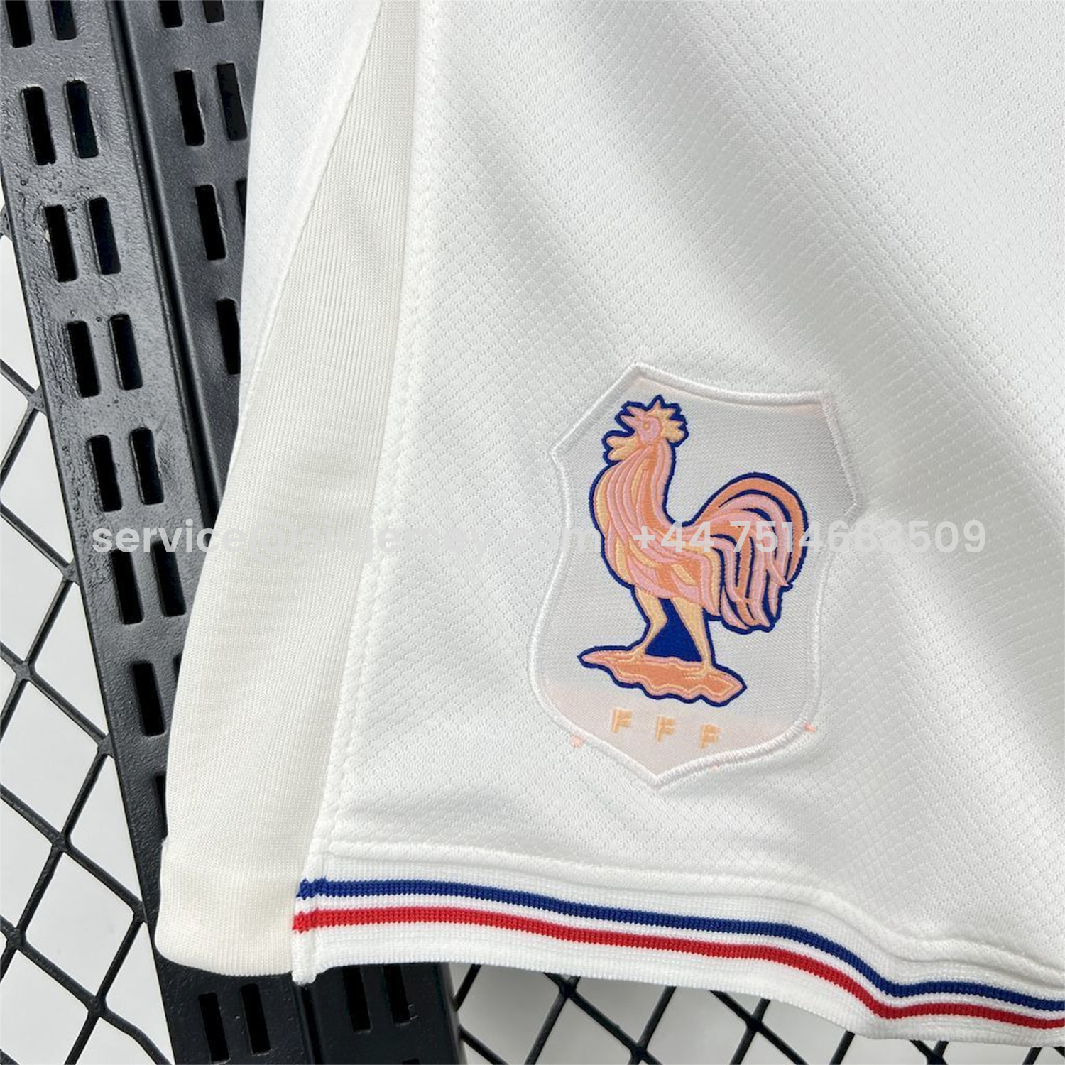 SIUjerseys-France 2026 Away White Shorts - Fans Version