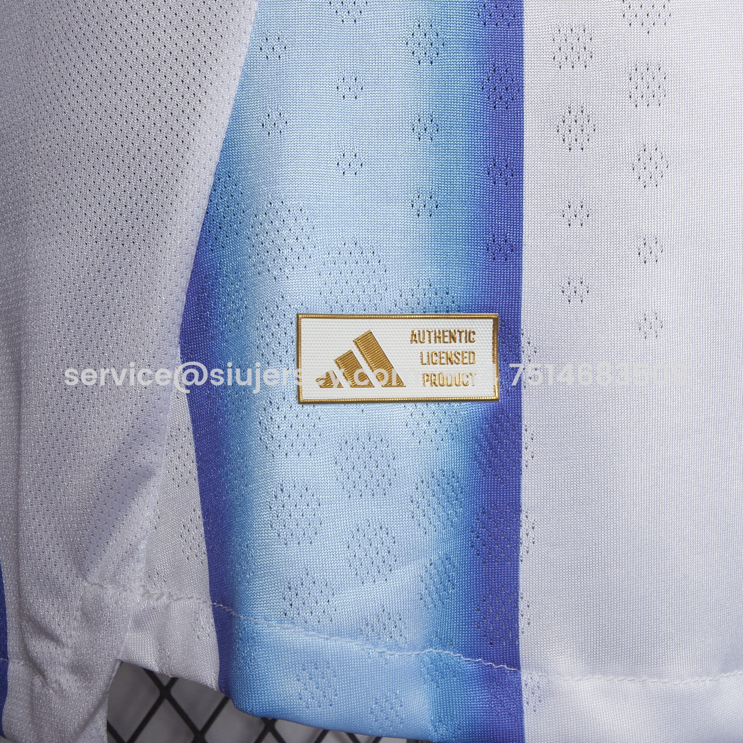 SIUjerseys-Argentina 25-26 Home Blue White Jersey(Leaked Version) - Player Version