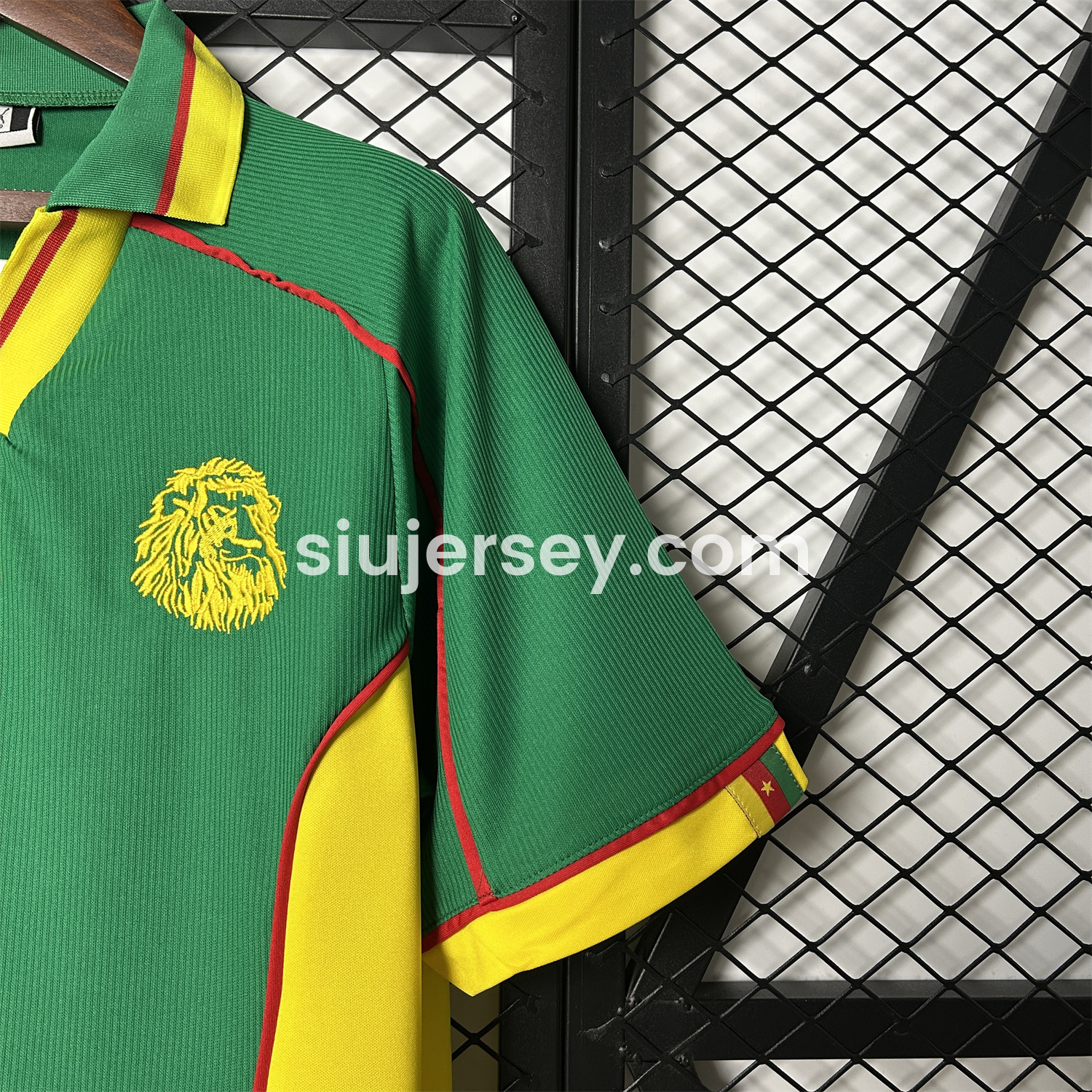 SIUjerseys-Retro Cameroon 1998 Home Jersey