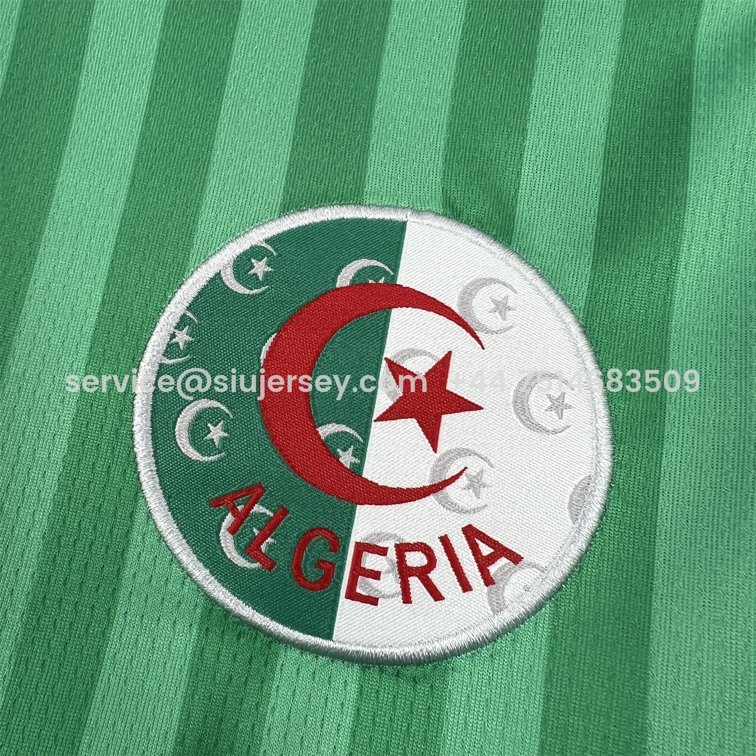 SIUjerseys-Algeria 2026 Away Green Jersey - Fans Version