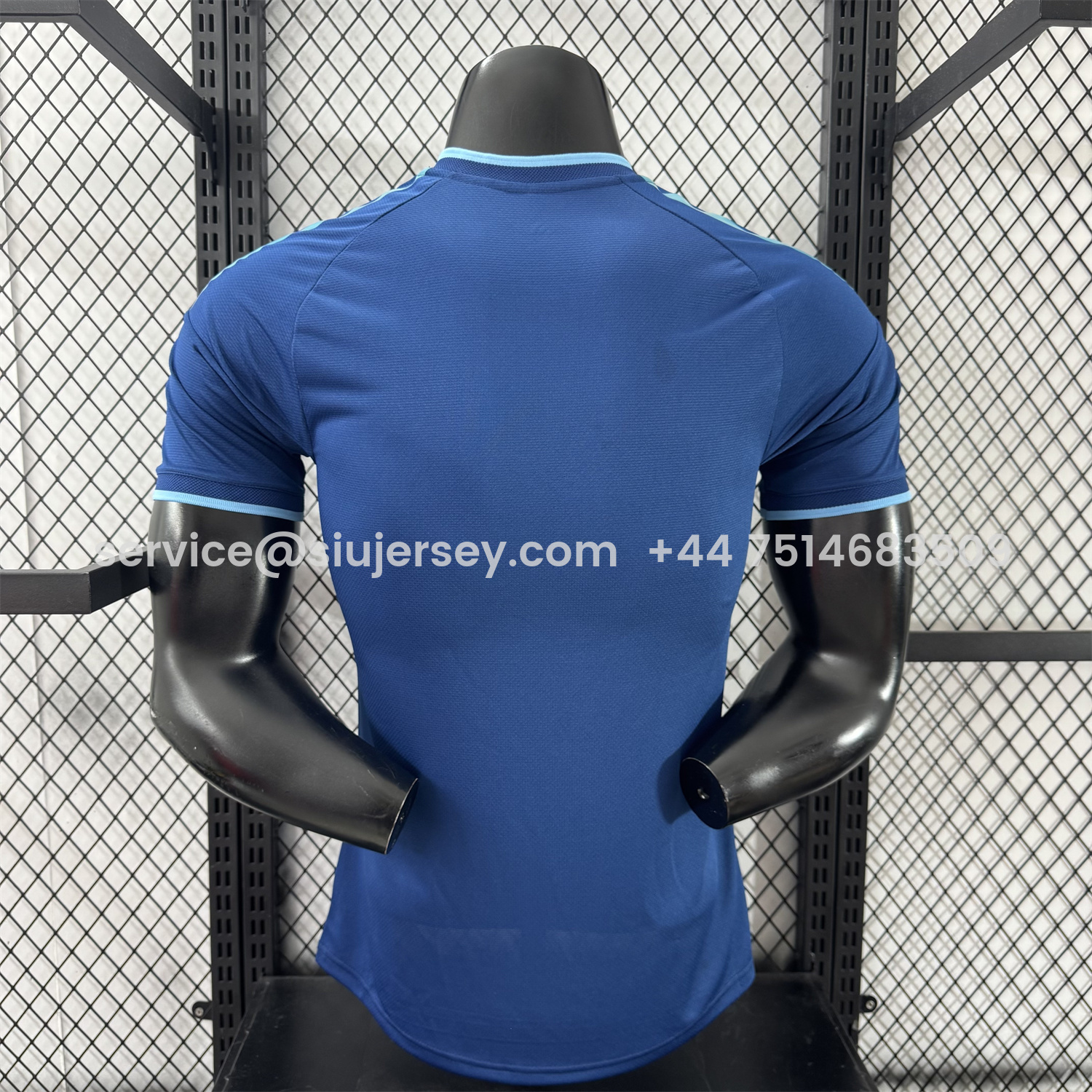 SIUjerseys-Argentina 2026 Blue Shoulder Stripes Special Jersey - Player Version