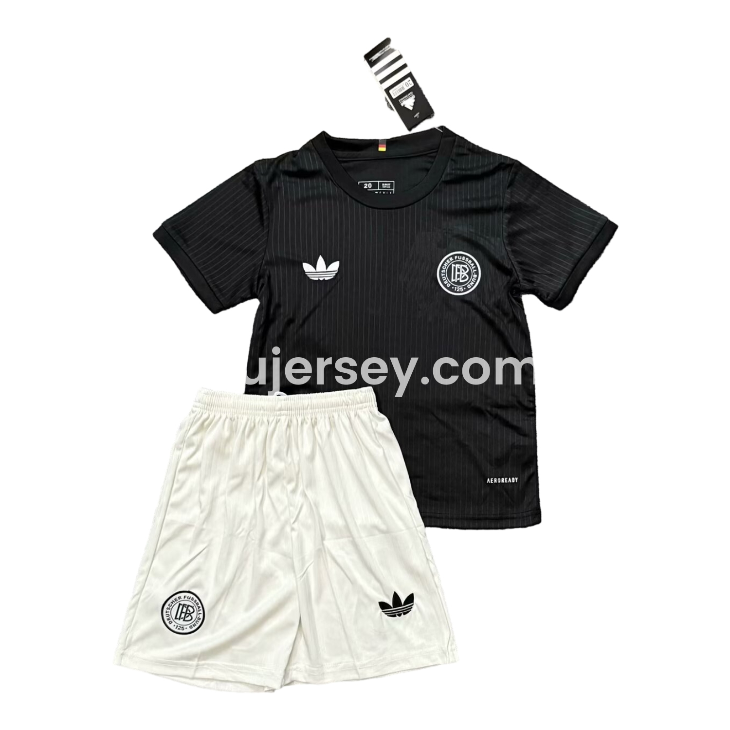 SIUjerseys-Germany 2025 Black 125-Year Anniversary Kids Kit