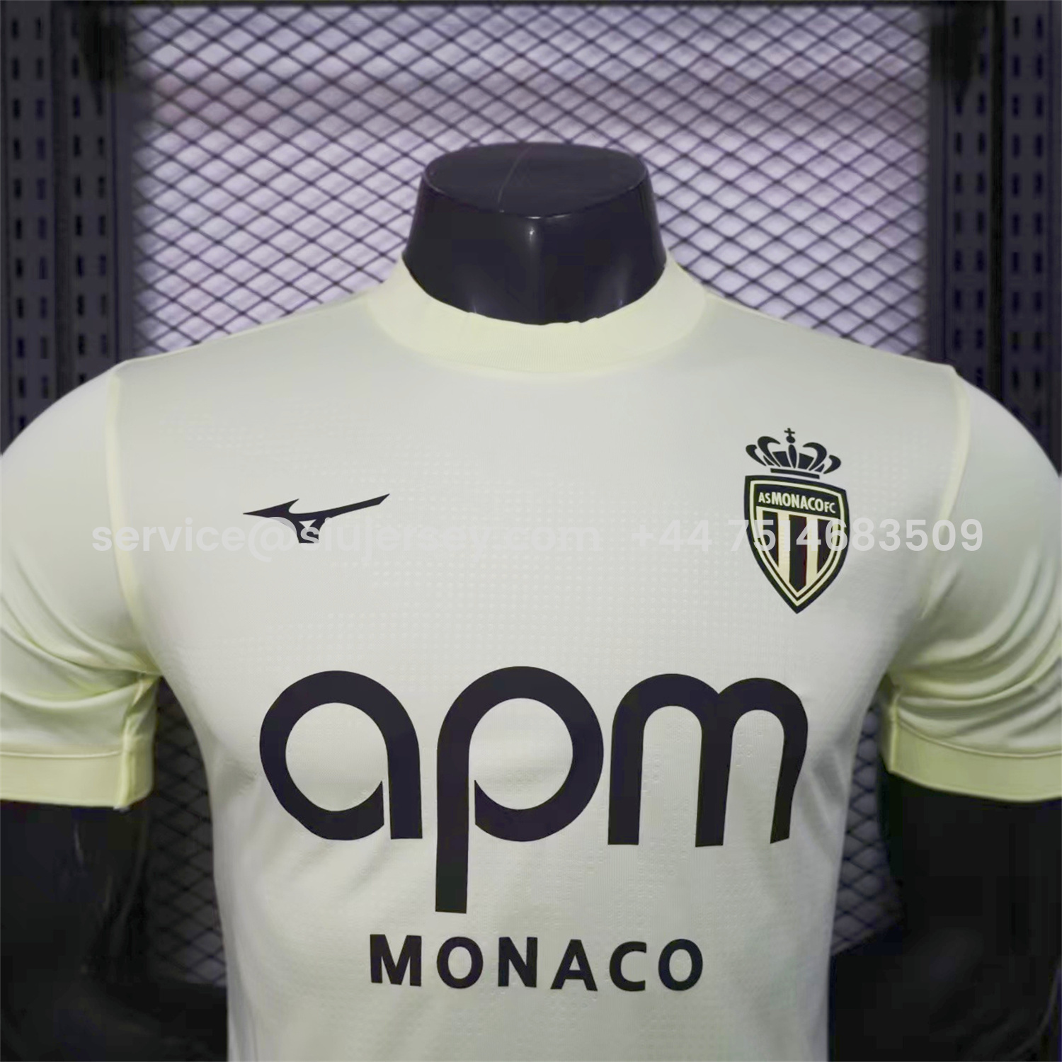 SIUjerseys-AS Monaco 25-26 Third Green Jersey - Player Version