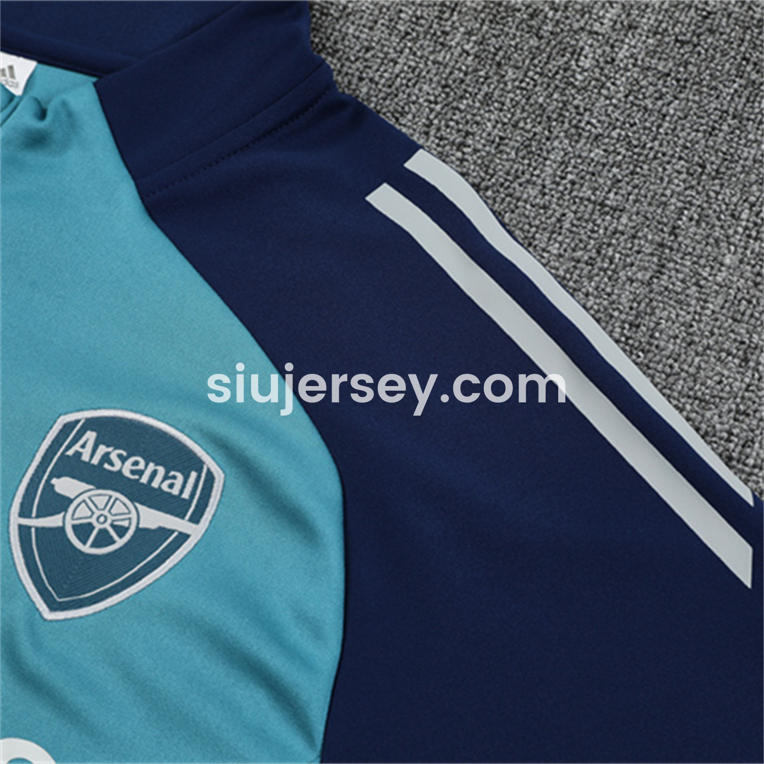 SIUjerseys-Arsenal 25-26 Kid Long Sleeves Training Set - Green Top & Green Pants