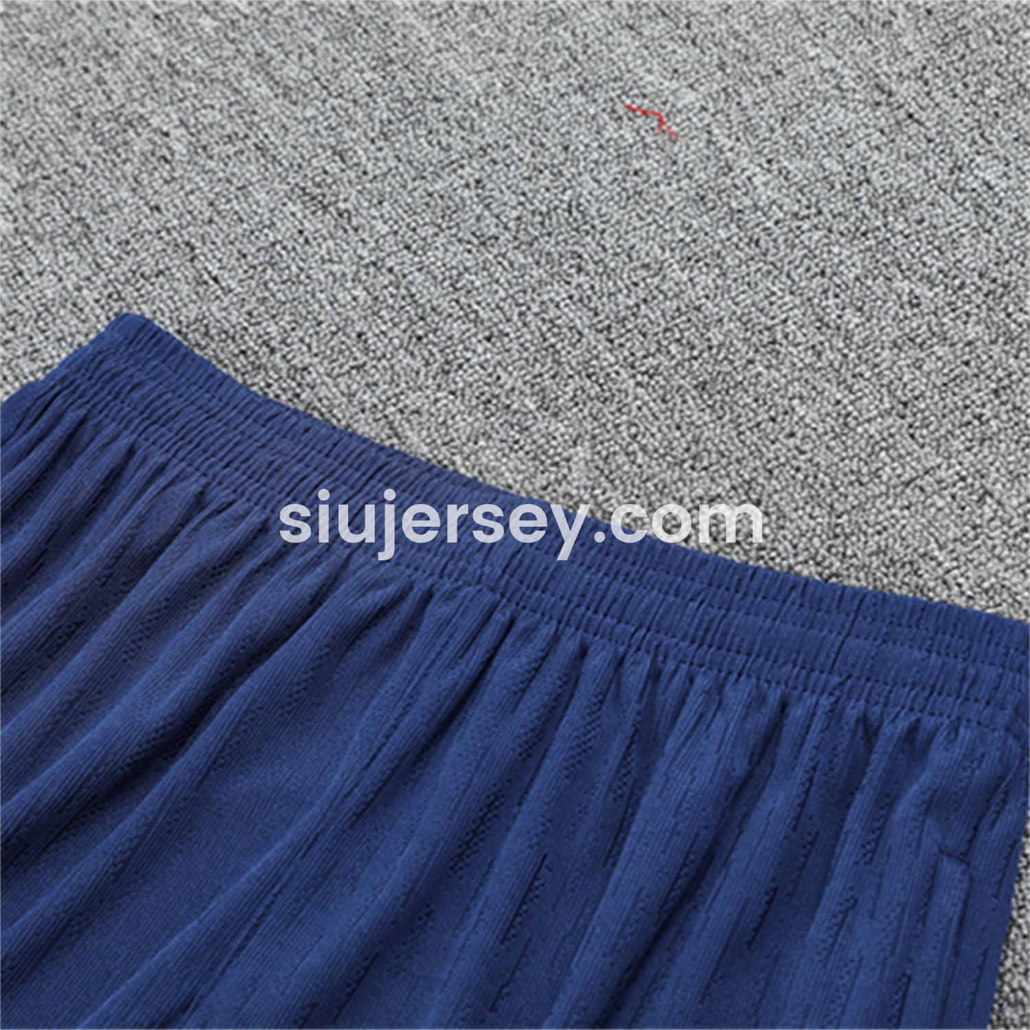 SIUjerseys-Barcelona 25-26 Kids Long Sleeve Training Set - Player Version - Light Yellow Top and Blue Pants