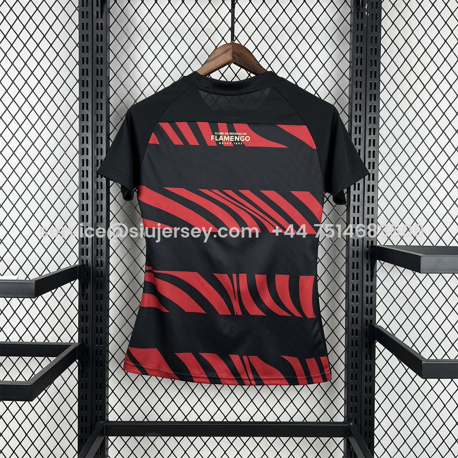 SIUjerseys-Women's Flamengo 25-26 Red And Black Special Jersey