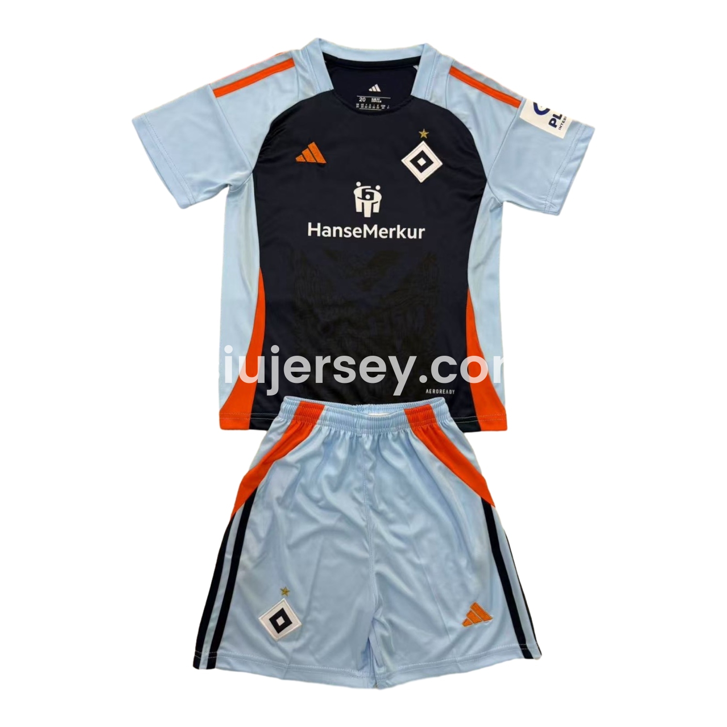 SIUjerseys-Hamburger SV 25-26 World Girls' Day Blue Special Men's Adult Jersey Set - Fans Version