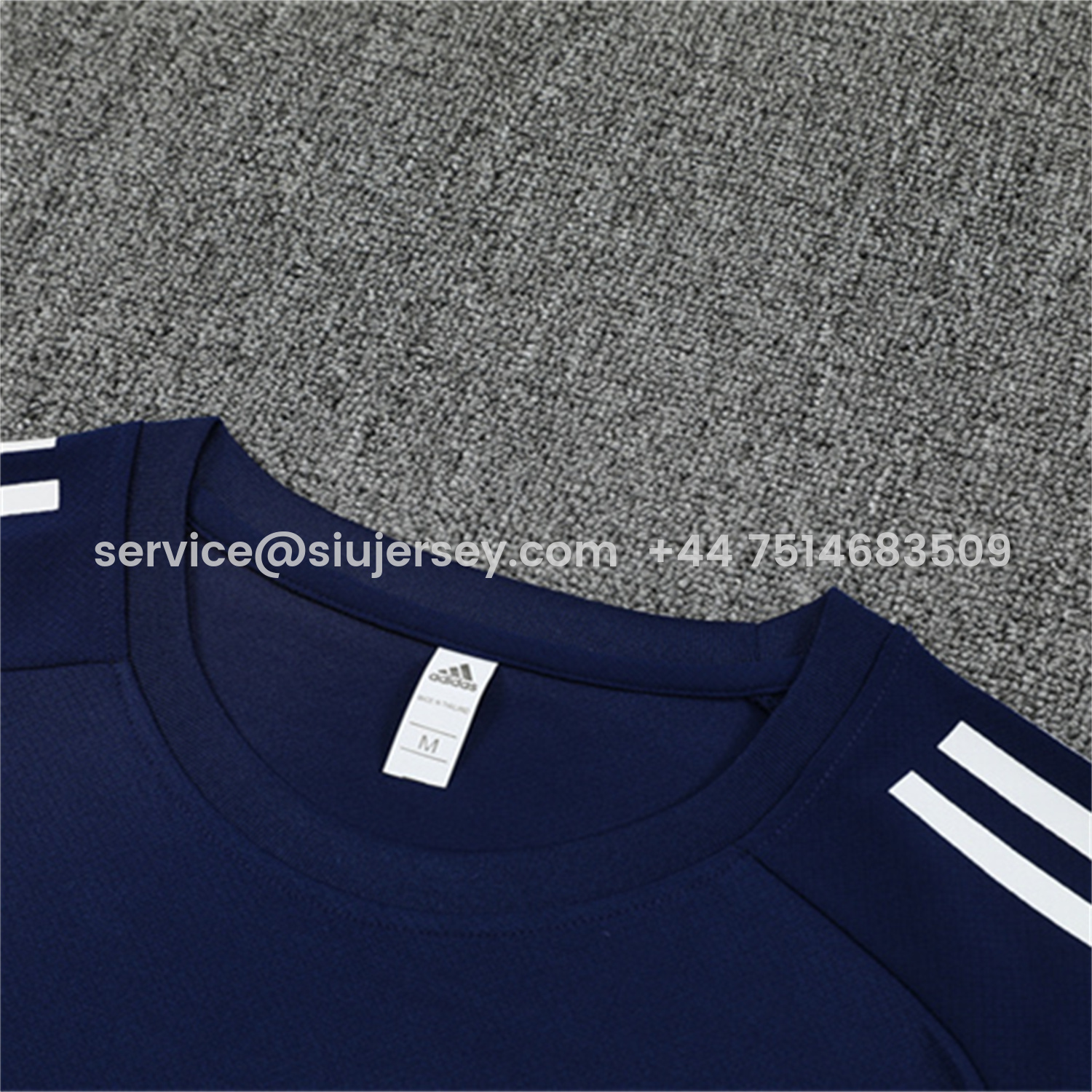 SIUjerseys-Real Madrid 25-26 Short-Sleeve Training Set - Royal Blue Top & Royal Blue Shorts