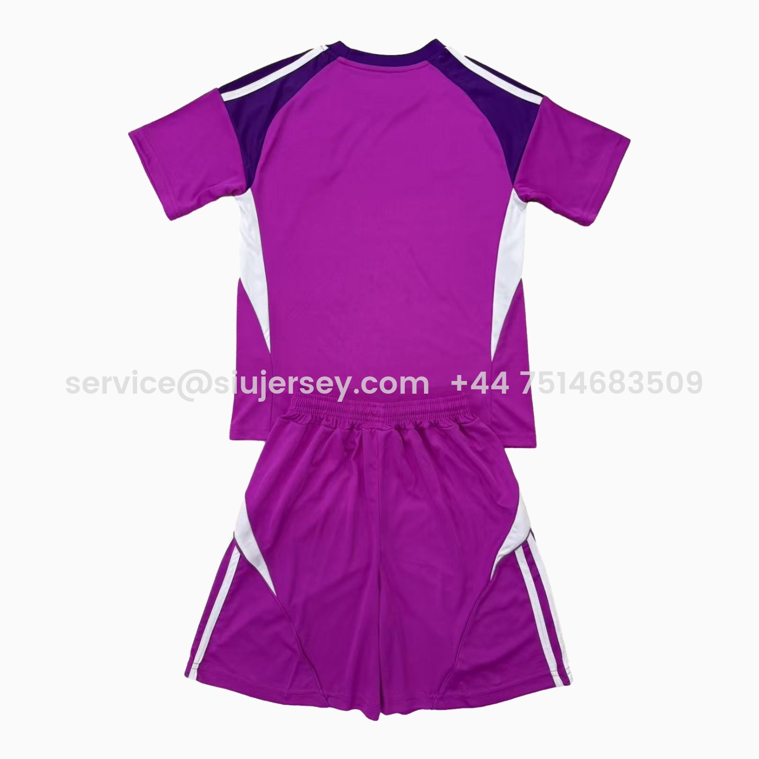 SIUjerseys-Aberdeen 25-26 Purple Goalkeeper Kids Kit
