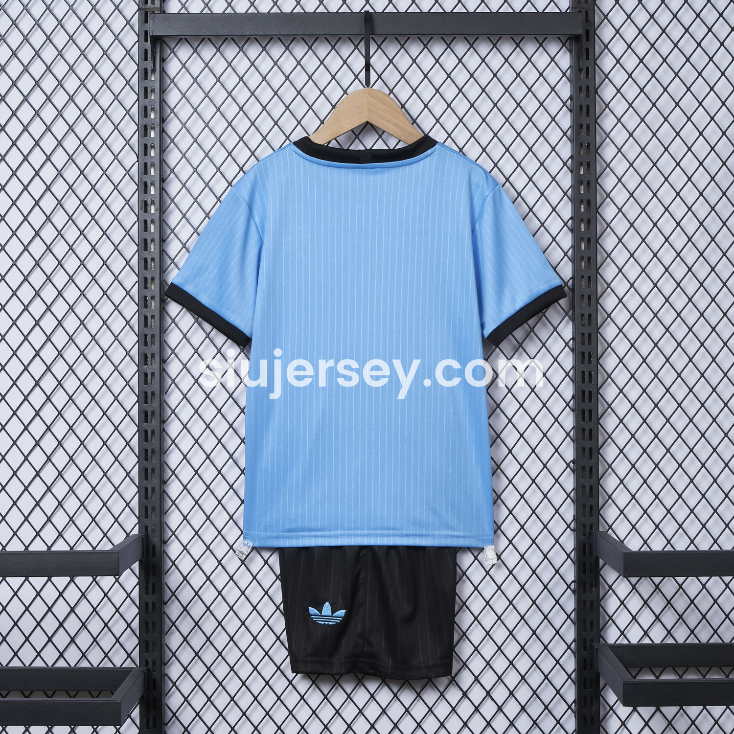 SIUjerseys-Germany 2025 125-Year Anniversary Blue Goalkeeper Kids Kit
