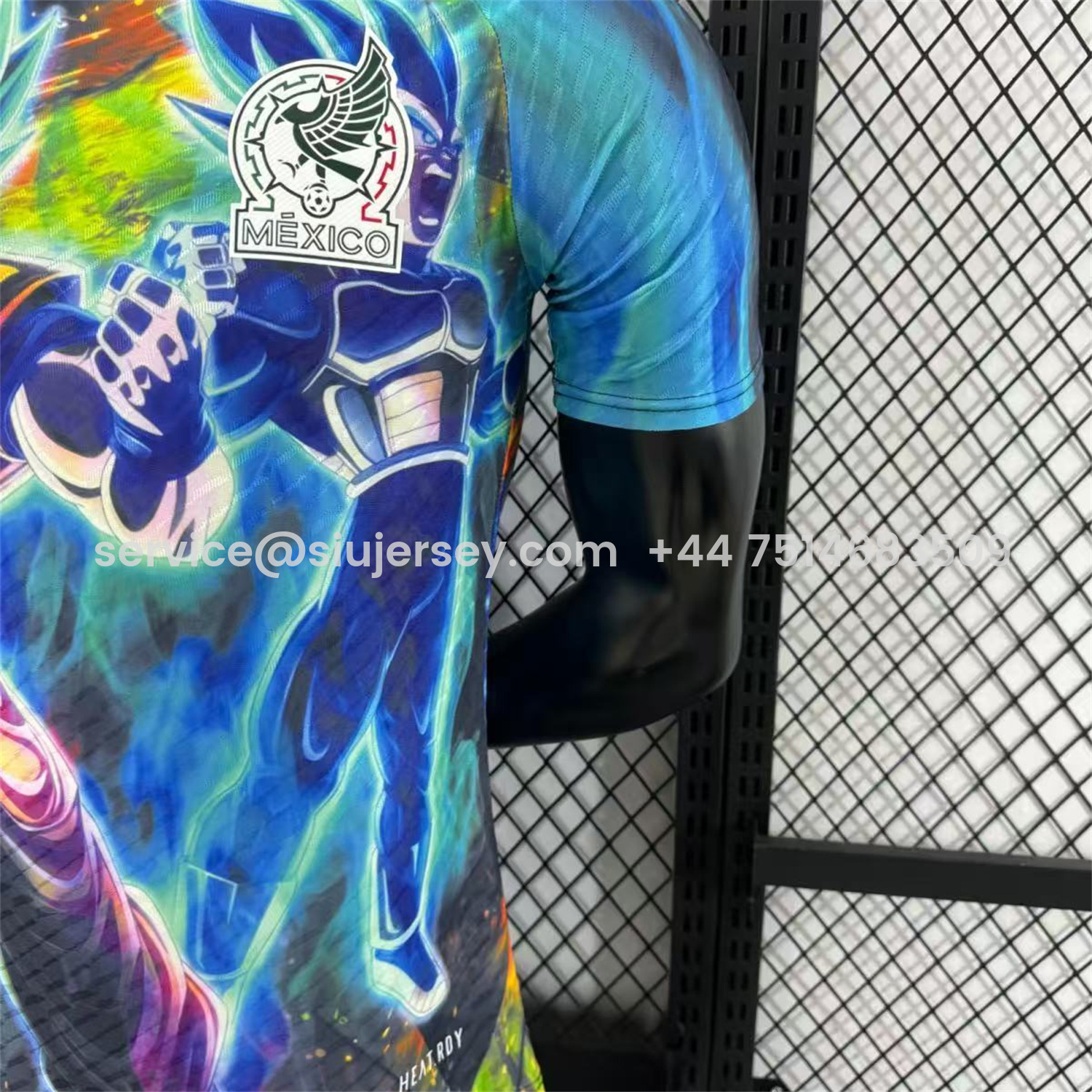 SIUjerseys-Mexico 25-26 Dragon Ball Goku And Bejita Special Jersey - Player Version