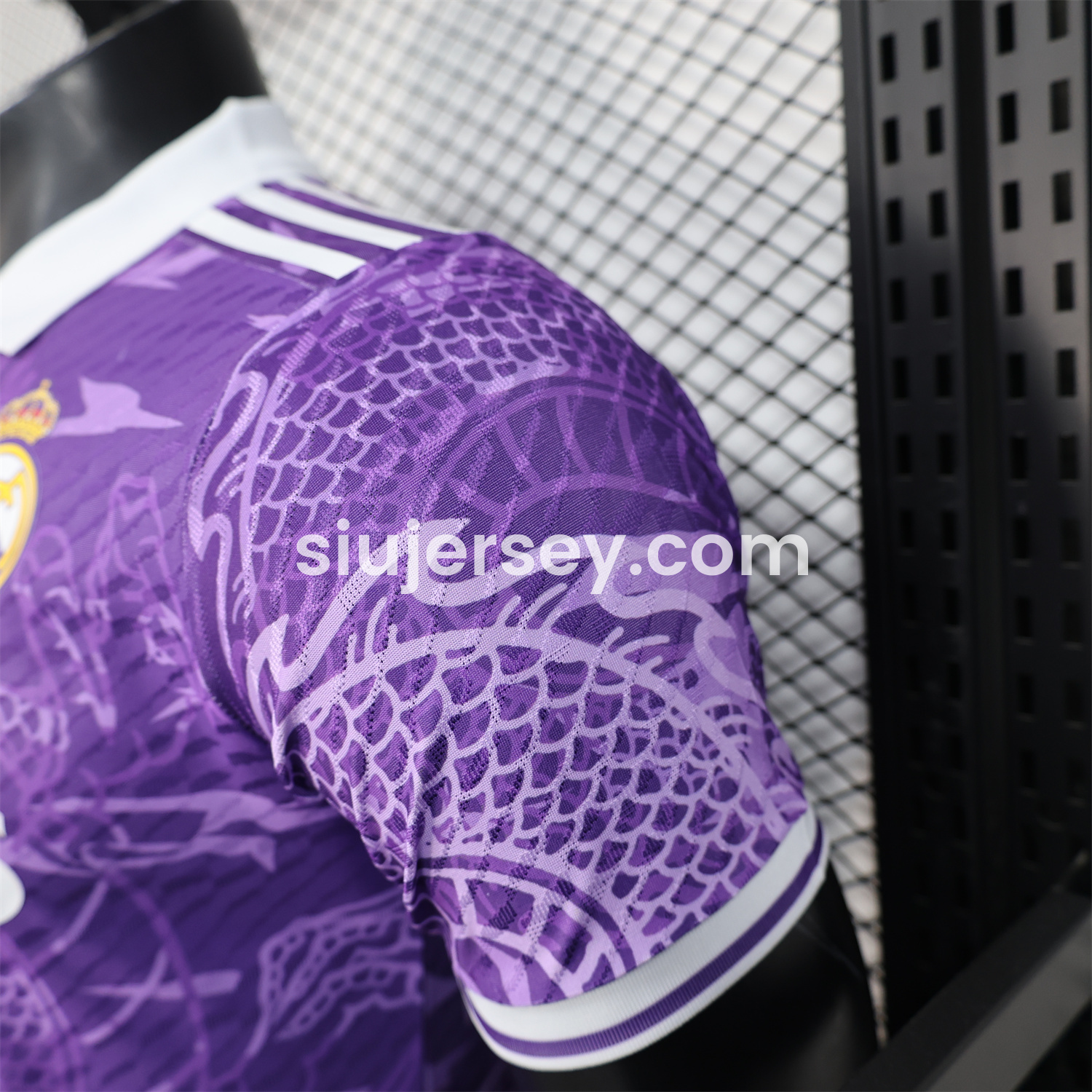 SIUjerseys-Real Madrid 24-25 Purple Loong POLO Jersey - Player Version