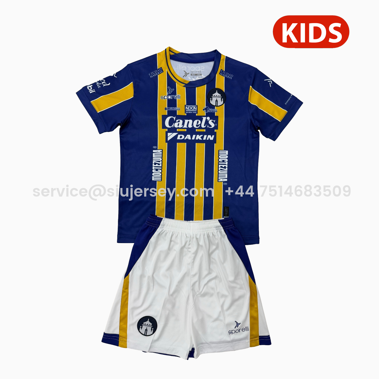 SIUjerseys-Atlético San Luis 25-26 Away Kids Kit