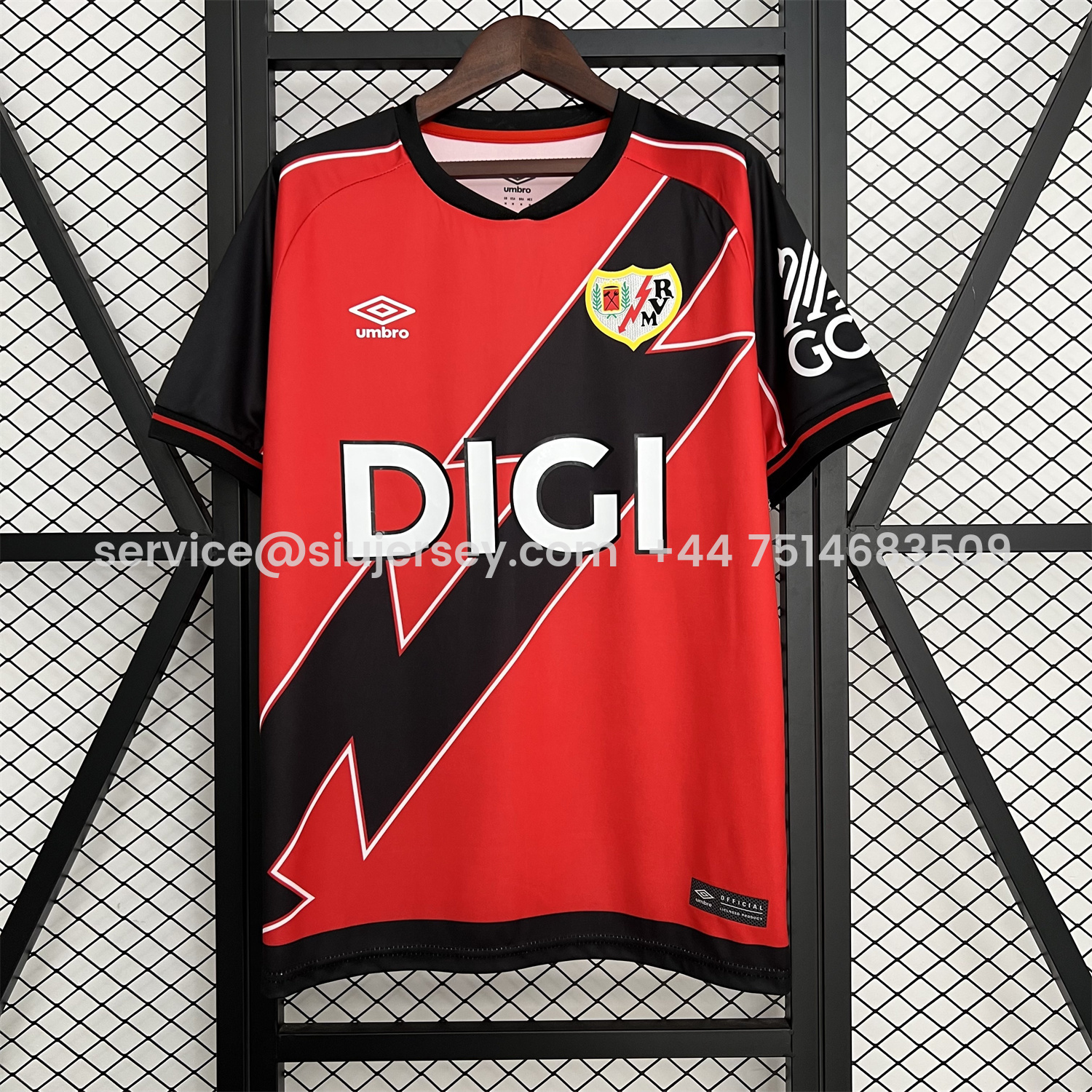 SIUjerseys-Rayo Vallecano 25-26 Away Jersey - Fans Version