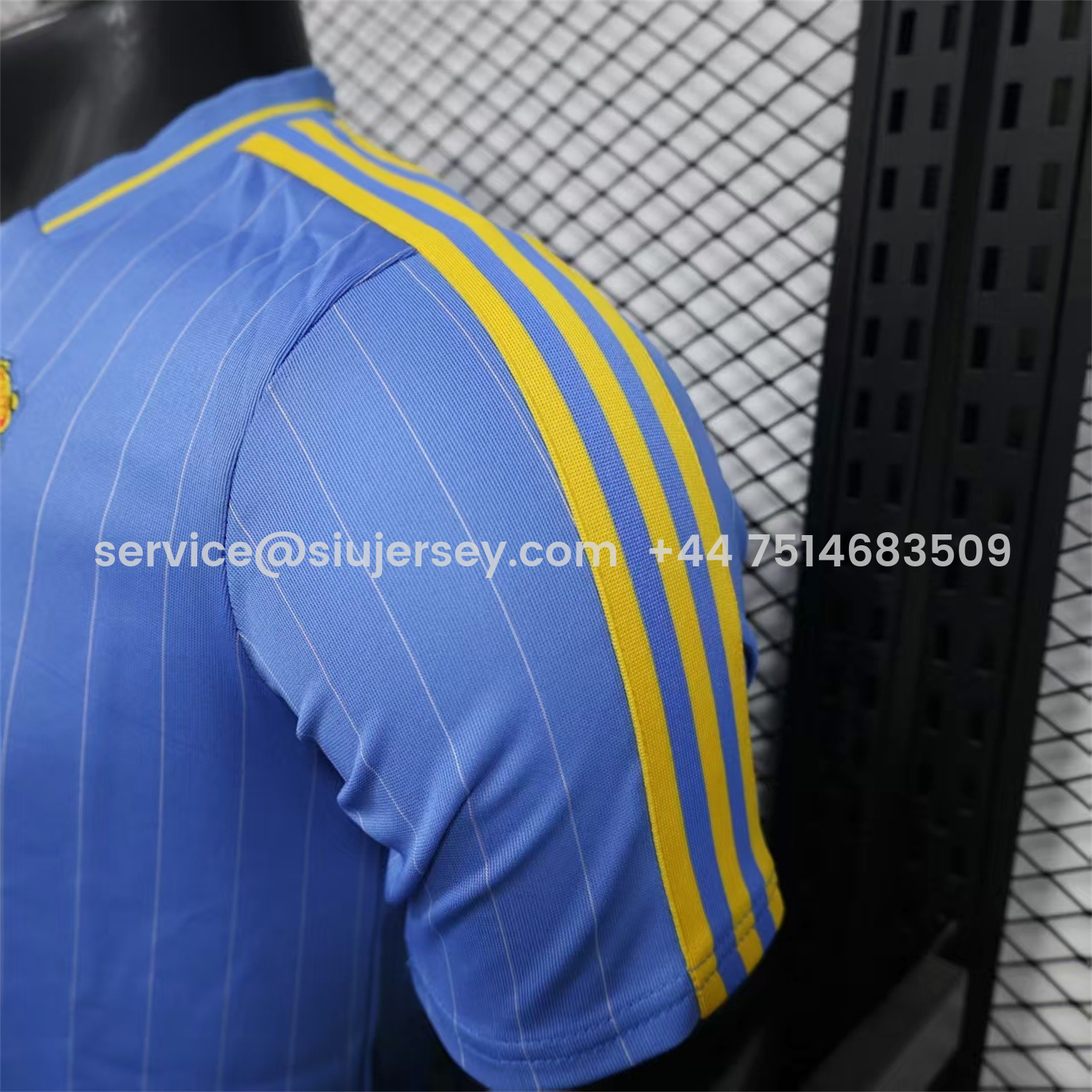 SIUjerseys-Manchester United 25-26 Icon Travel Special Edition Blue Jersey - Player Version