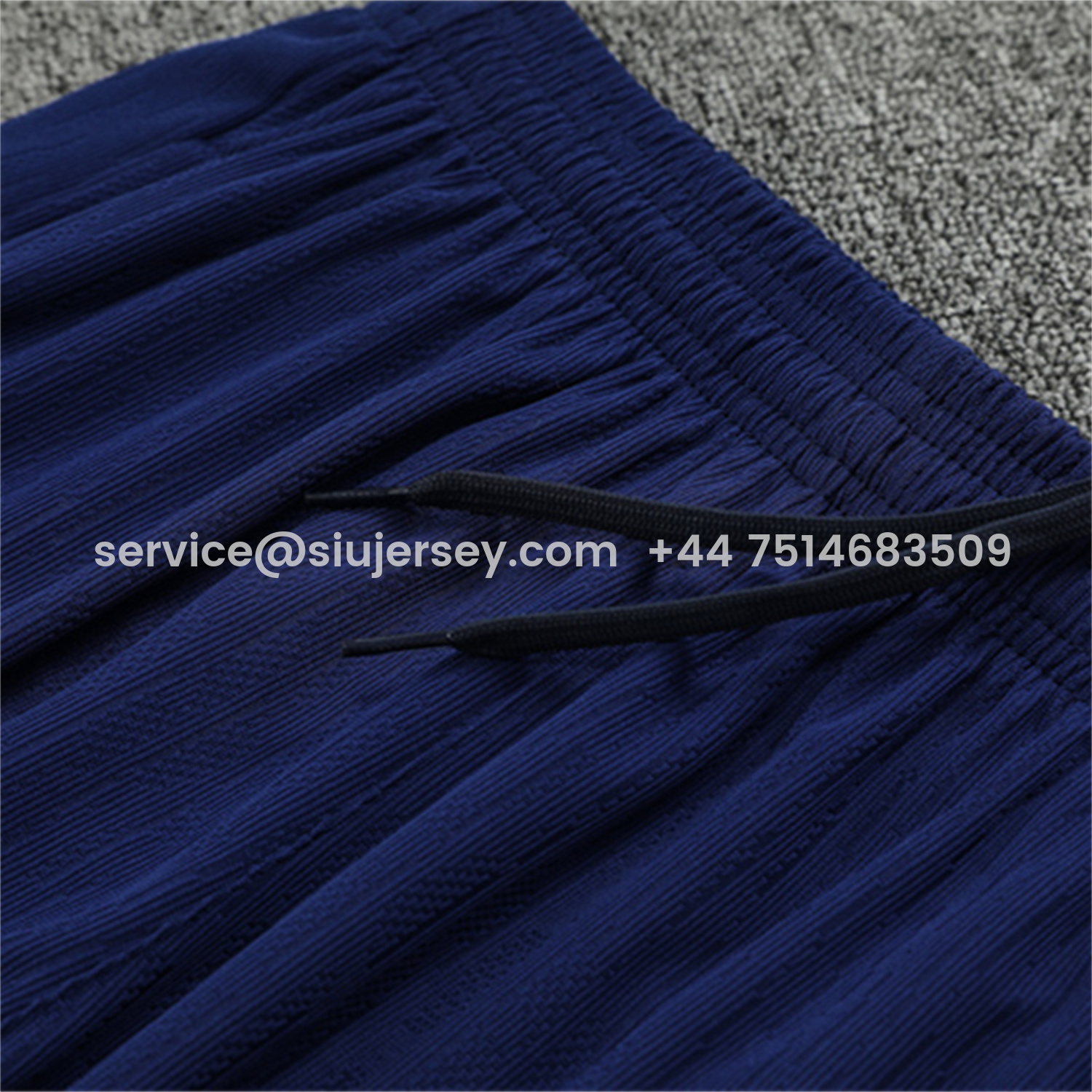 SIUjerseys-Barcelona 25-26 Kids Long Sleeve Training Set - Red Blue Line Top & Blue Pants