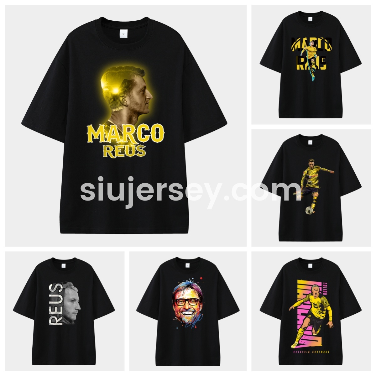 SIUjerseys-Dortmund Unisex Pure Cotton T-shirt