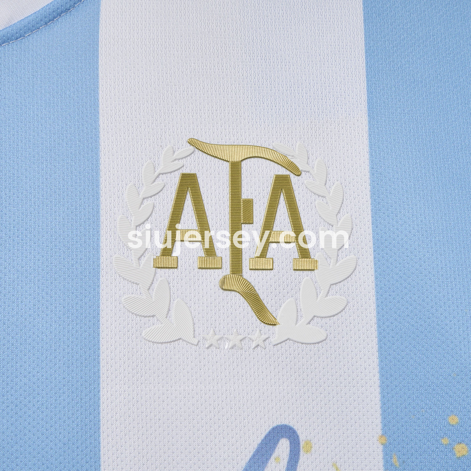 SIUjerseys-Argentina 25-26 50th Anniversary Messi Graffiti Special Jersey - Fans Version