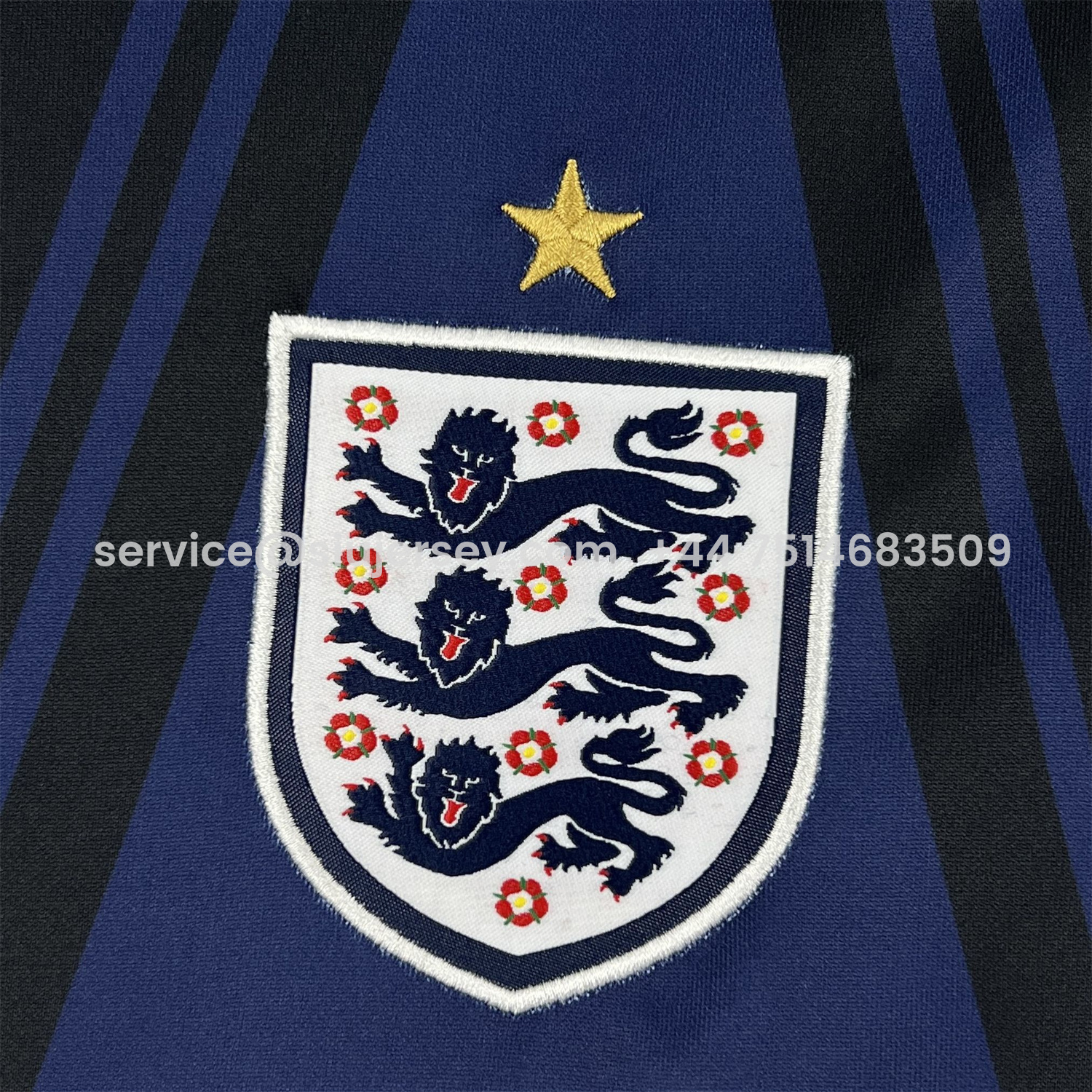 SIUjerseys-England 2026 Hollywood Special Long Sleeves Jersey - Fans Version