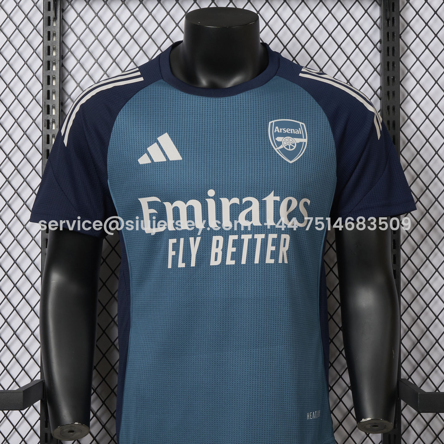 SIUjerseys-Arsenal 25-26 Blue Training Jersey - Player Version