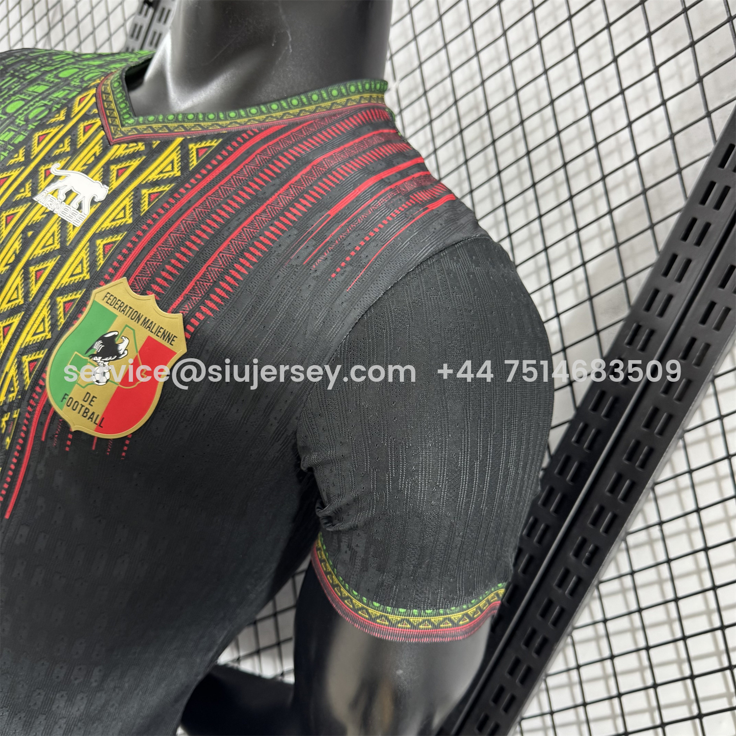 SIUjerseys-Mali 2025 Third Black Jersey - Player Version