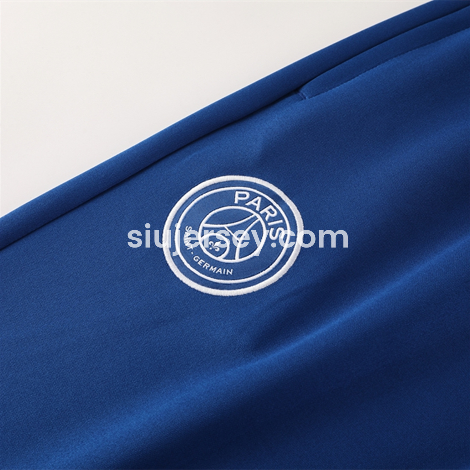 SIUjerseys-Paris Saint-Germain PSG 25-26 Jacket Training Tracksuit - Blue Jackets and Pants