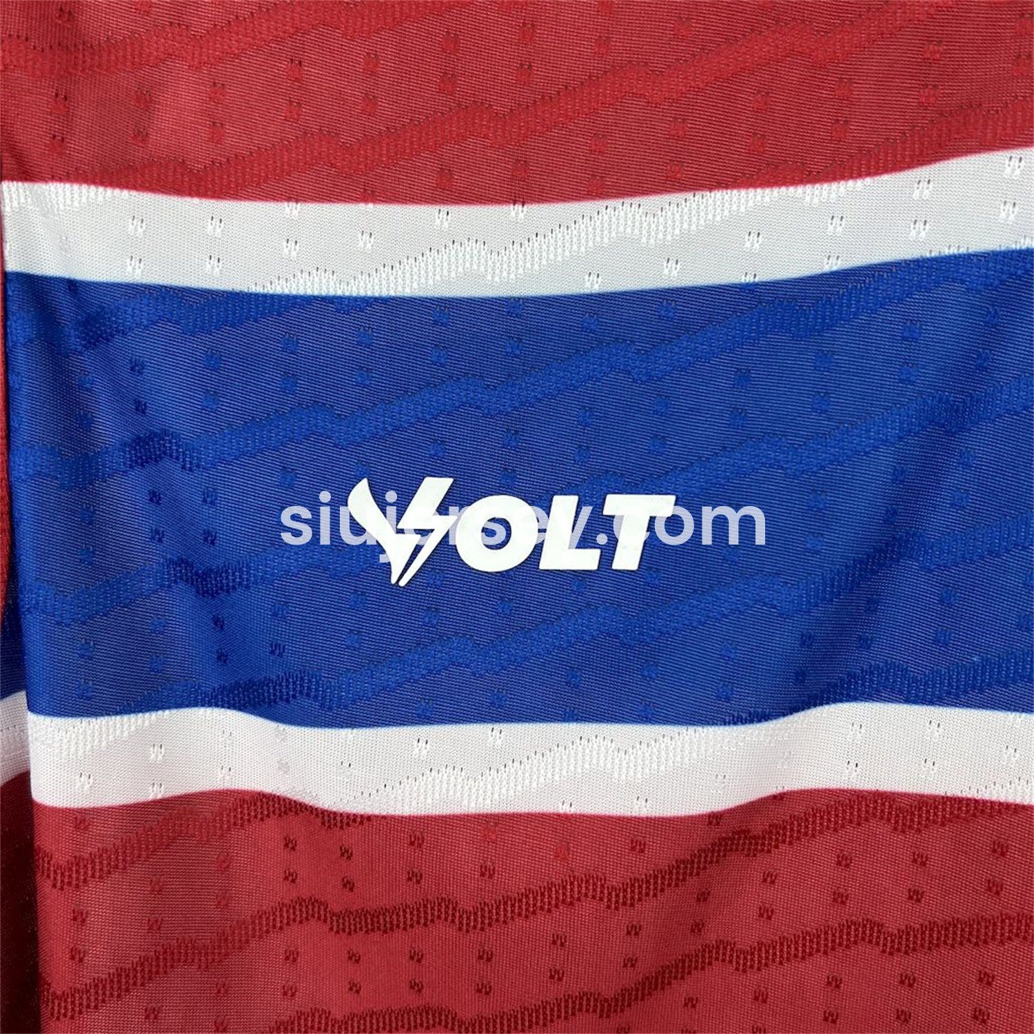 SIUjerseys-Fortaleza 25-26 Home Red Blue Stripes Jersey - Fans Version