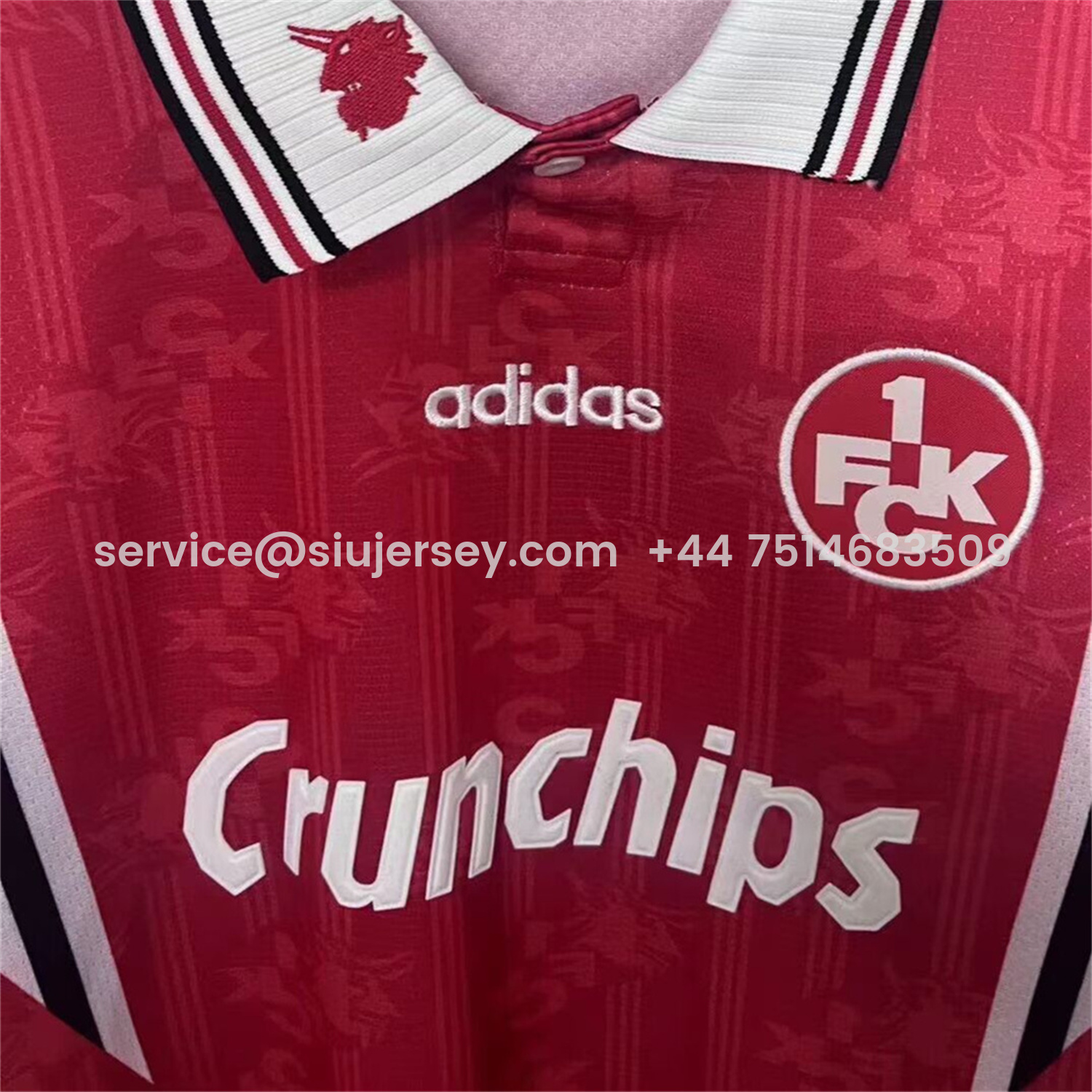 SIUjerseys-Retro Kaiserslautern 1997-98 Home Jersey - Fans Version