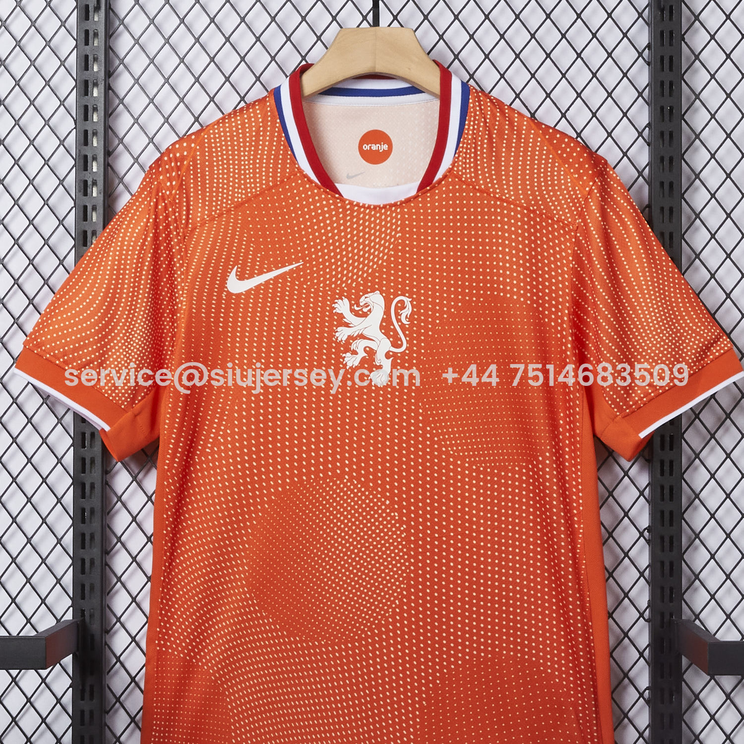 SIUjerseys-Netherlands 25-26 Women's Team Home Jersey - Men's Fans Version
