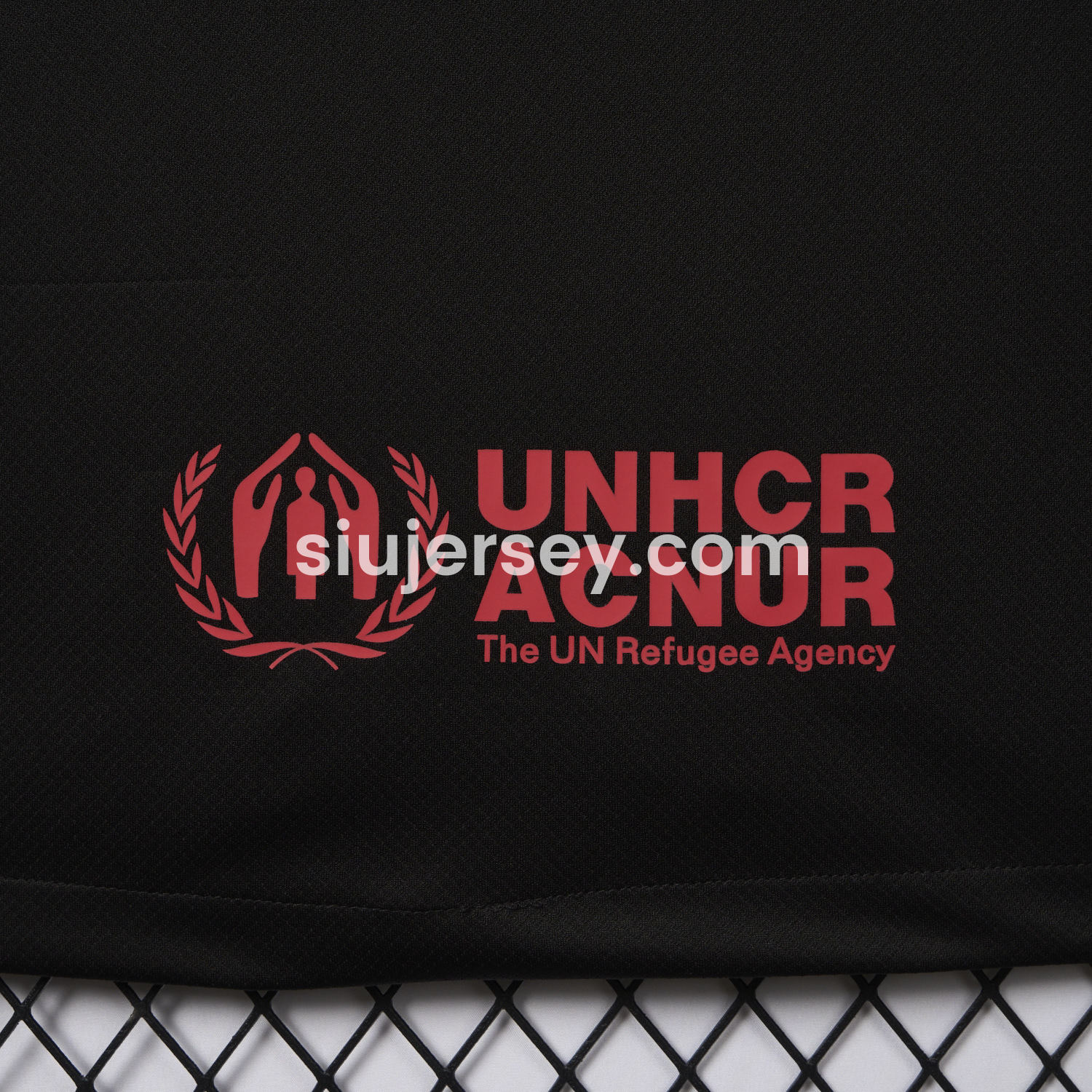 SIUjerseys-Barcelona x Travis Scott 24-25 Away Pure Black Jersey - Fans Version