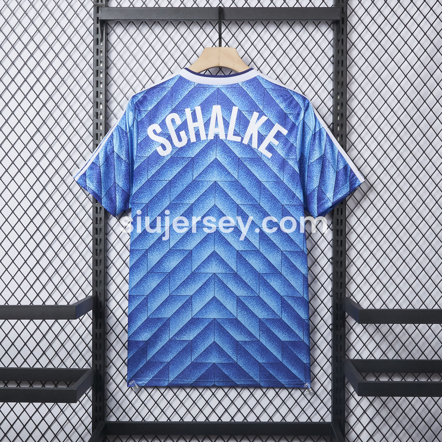 SIUjerseys-Retro Schalke 04 1988-89 Home Special Edition Jersey