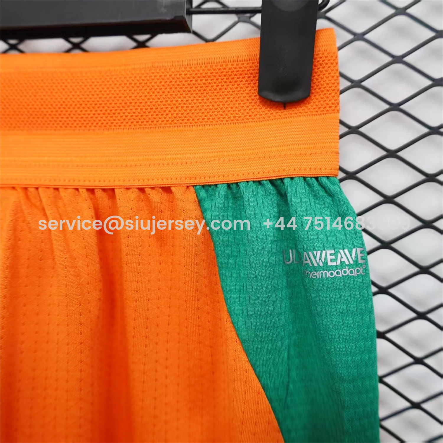 SIUjerseys-Ivory Coast 2026 Orange Shorts - Player Version