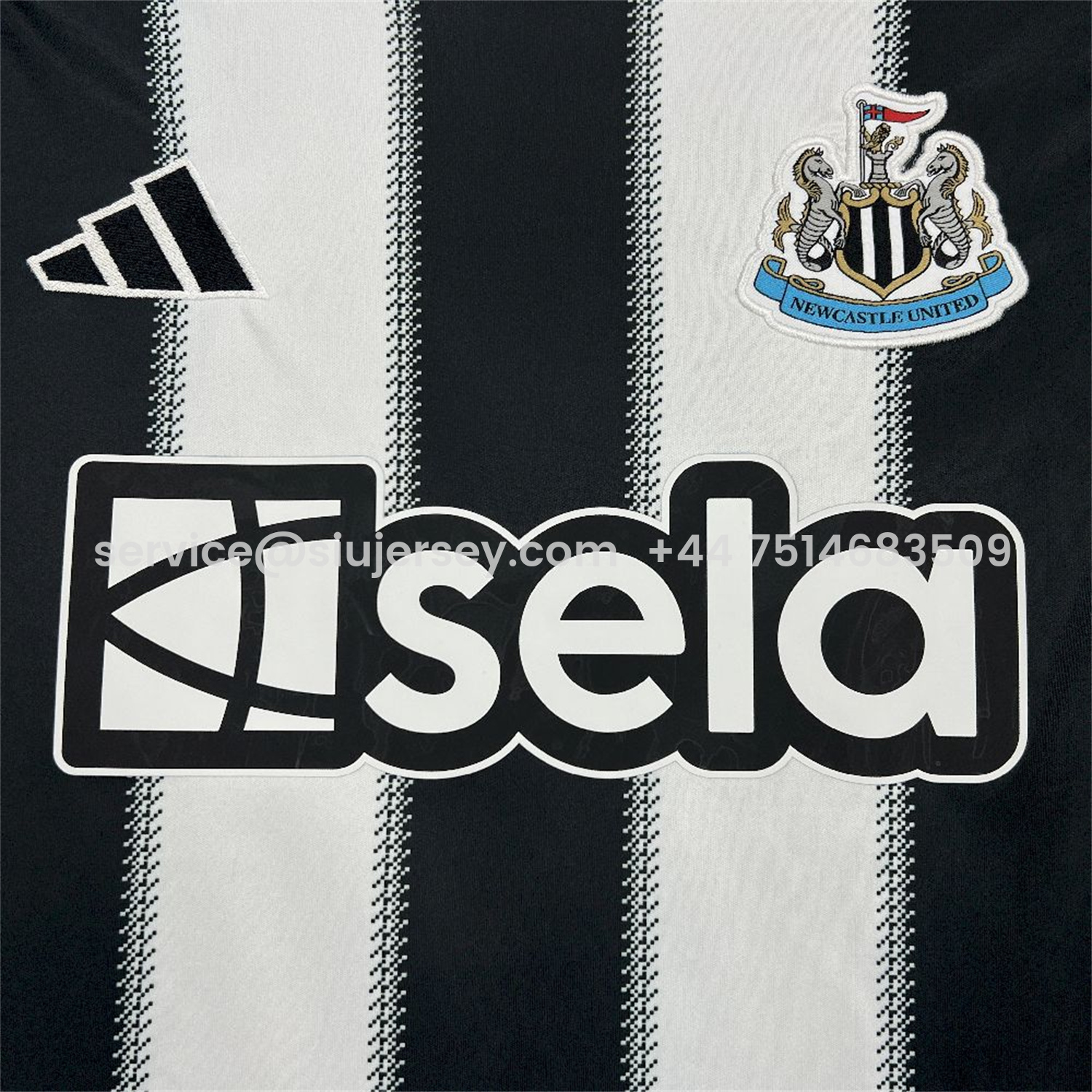 SIUjerseys-Newcastle United 25-26 Home Long Sleeves Jersey - Fans Version