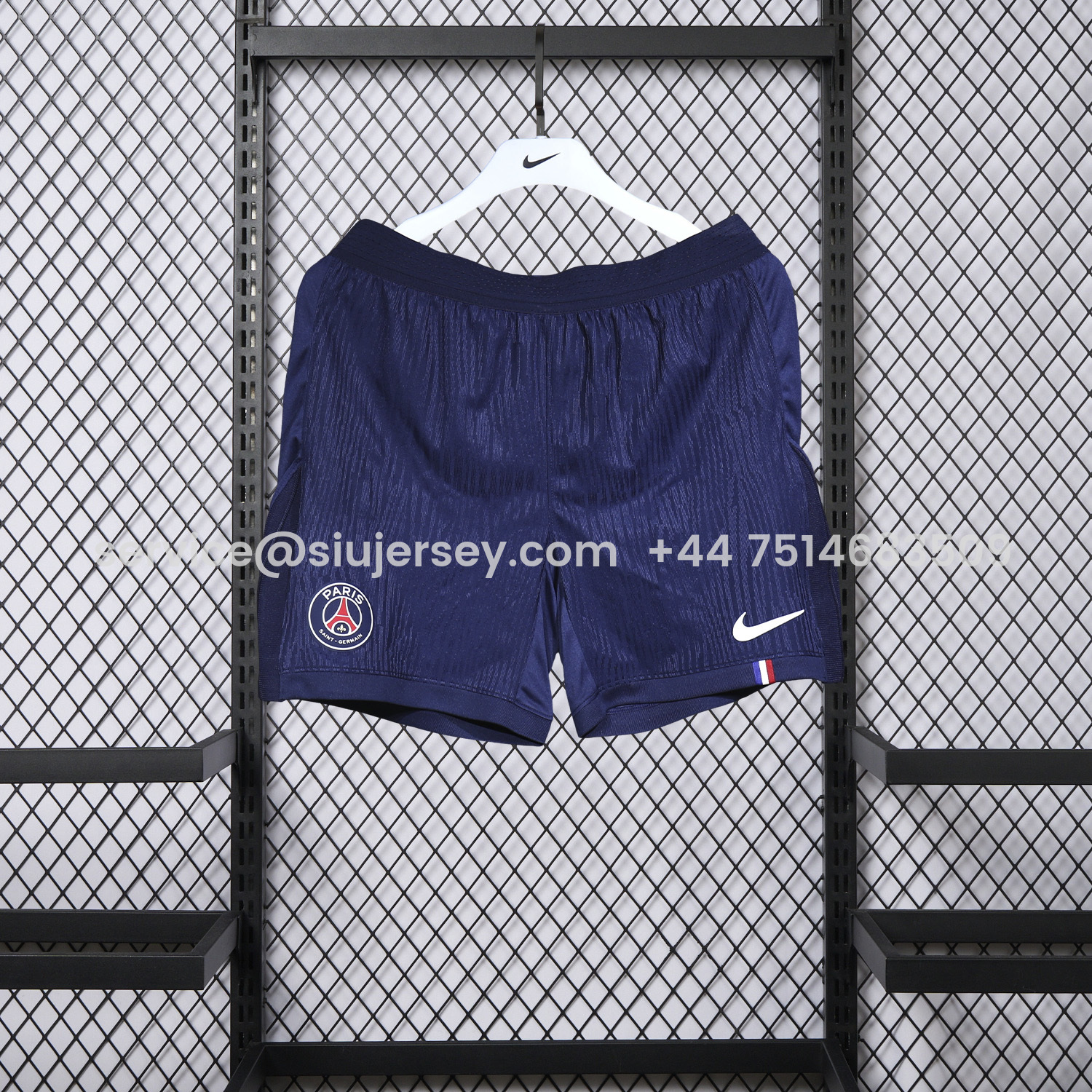 SIUjerseys-Paris Saint-Germain PSG 25-26 Home Blue Shorts - Player Version