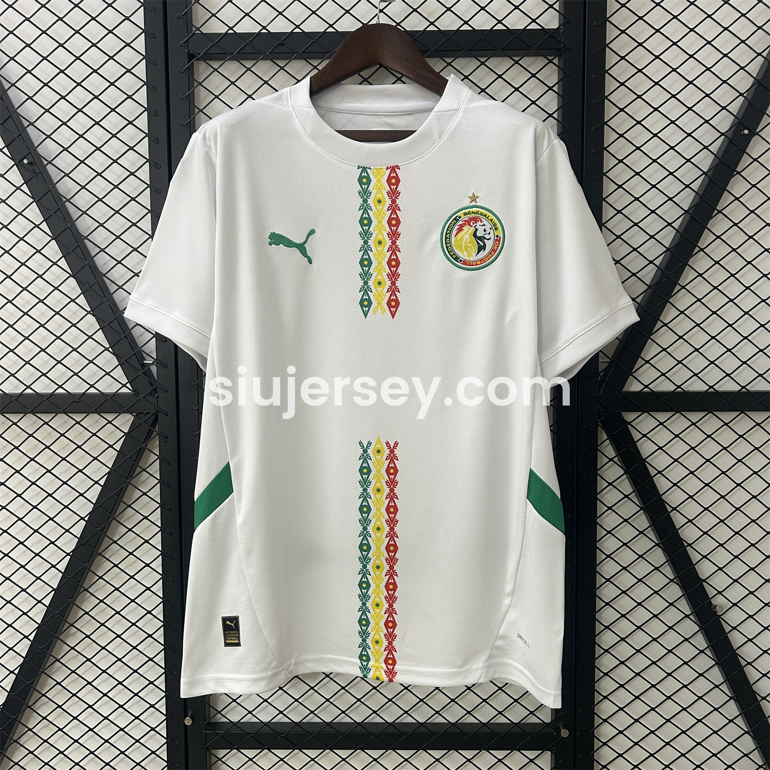 SIUjerseys-Senegal 24-25 Home White Jersey - Fans Version