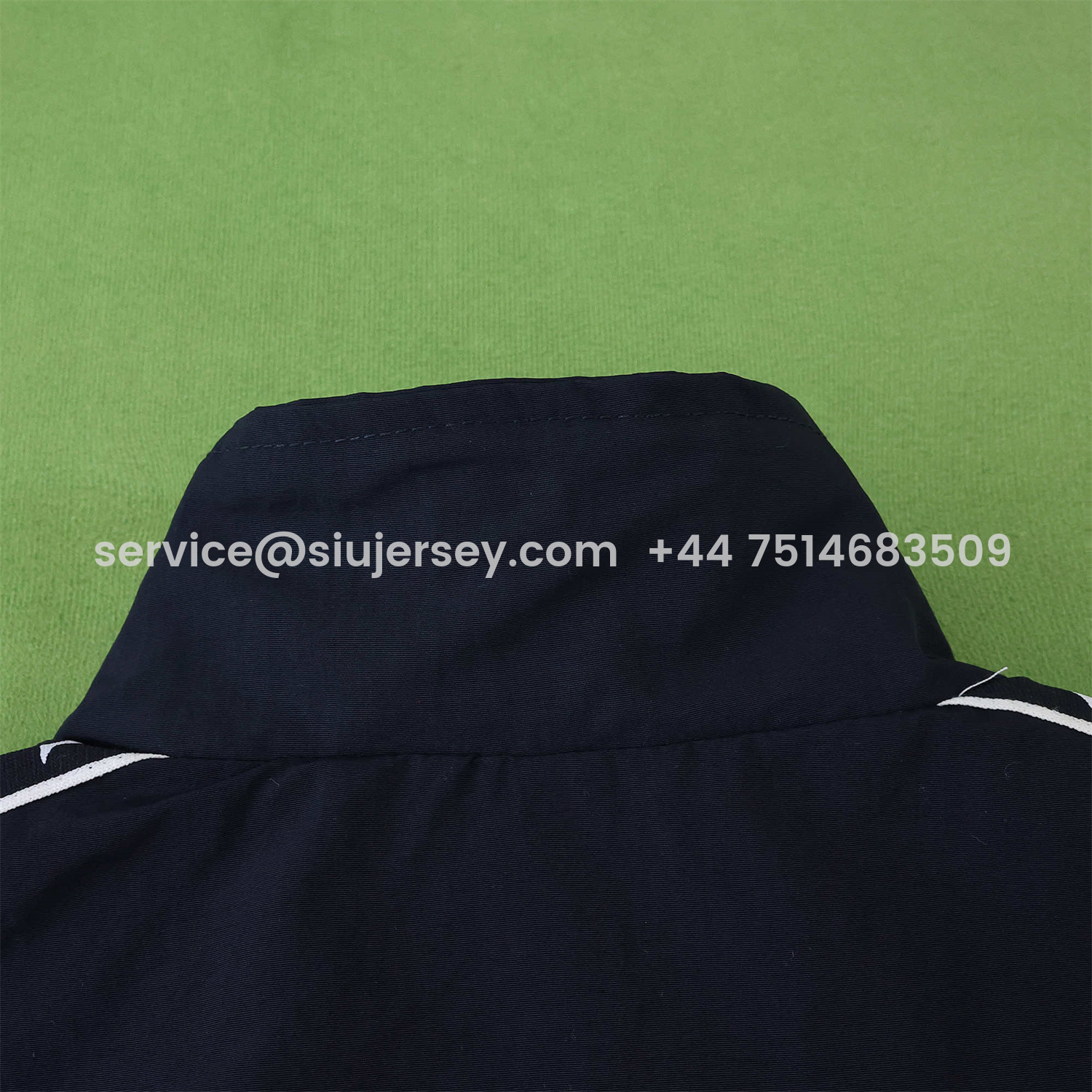 SIUjerseys-Real Madrid 25-26 Throwback Windbreaker Jacket - Black