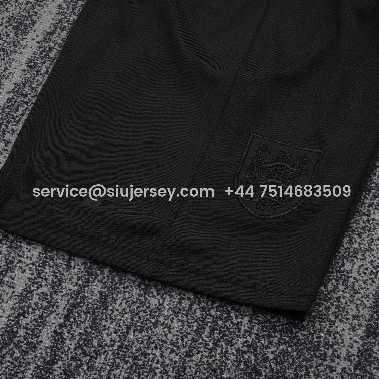 SIUjerseys-Retro England 1990 Black Special Kids Kit