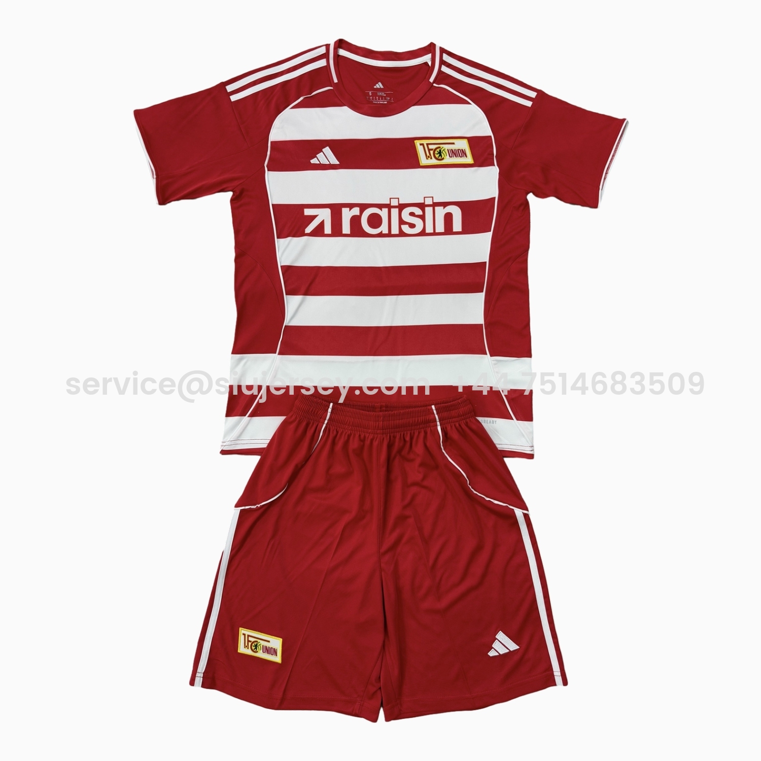 SIUjerseys-Union Berlin 25-26 Home Men's Adult Jersey Set - Fans Version