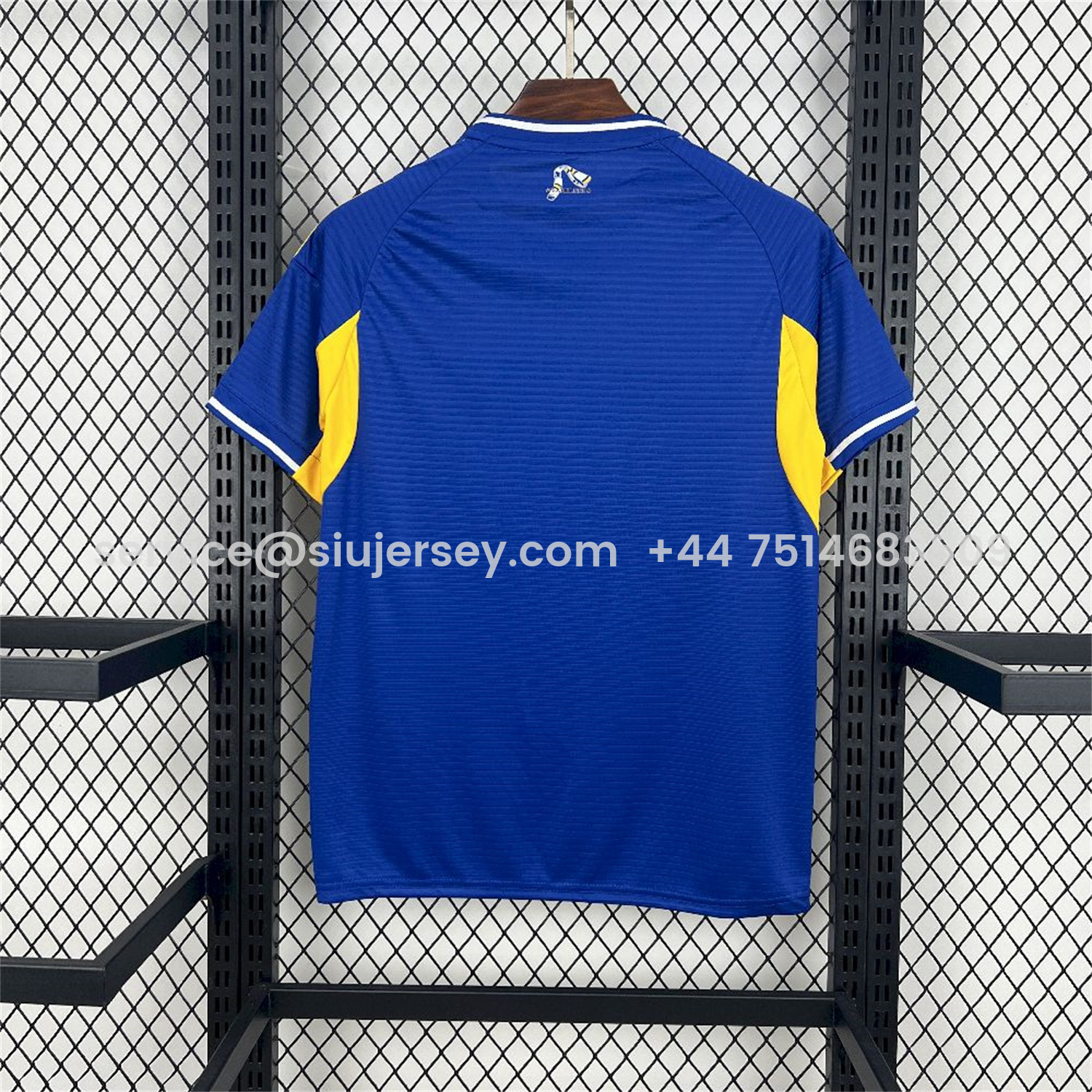 SIUjerseys-Leeds United 25-26 Away Blue Jersey - Fans Version