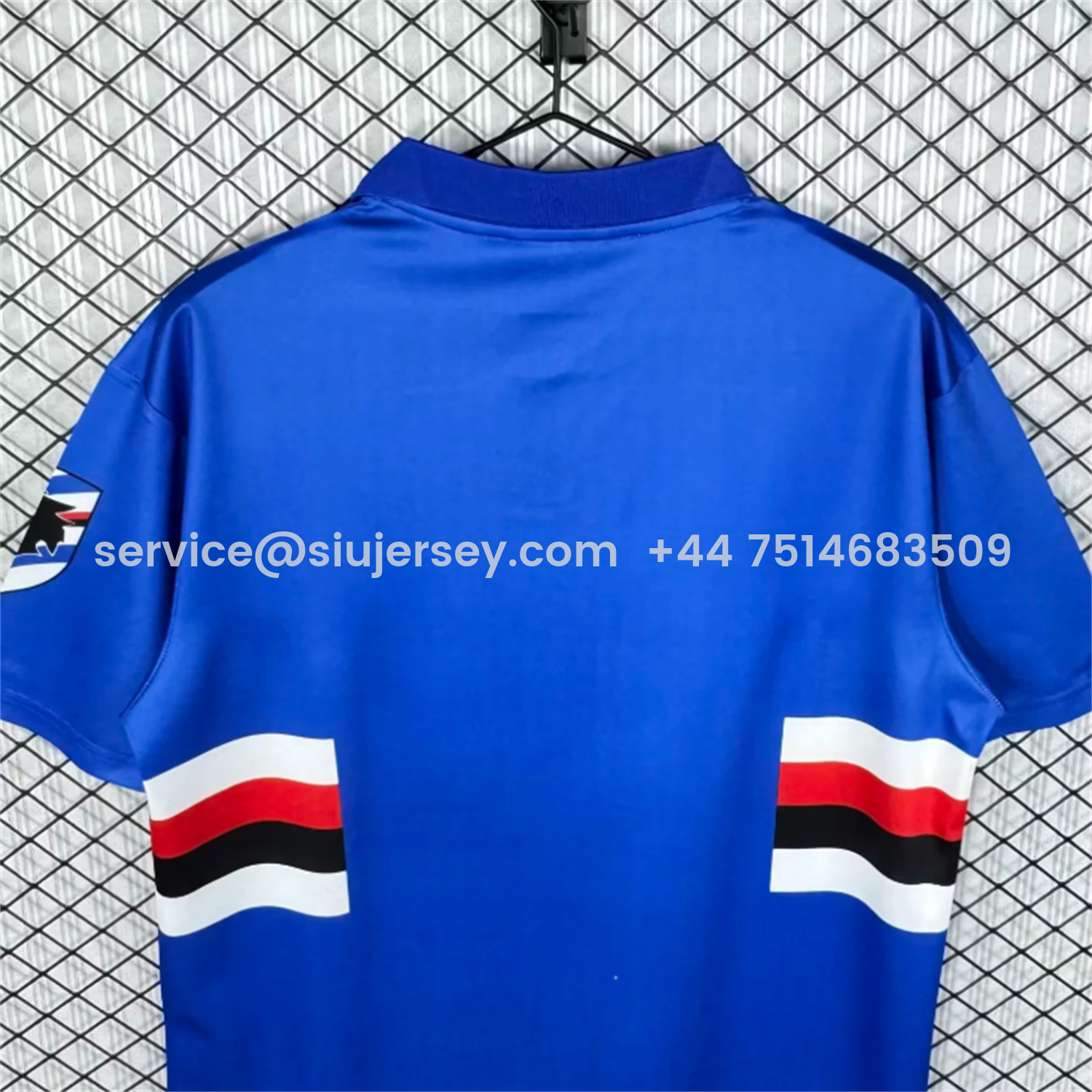 SIUjerseys-Retro Sampdoria 1993-94 Home Jersey