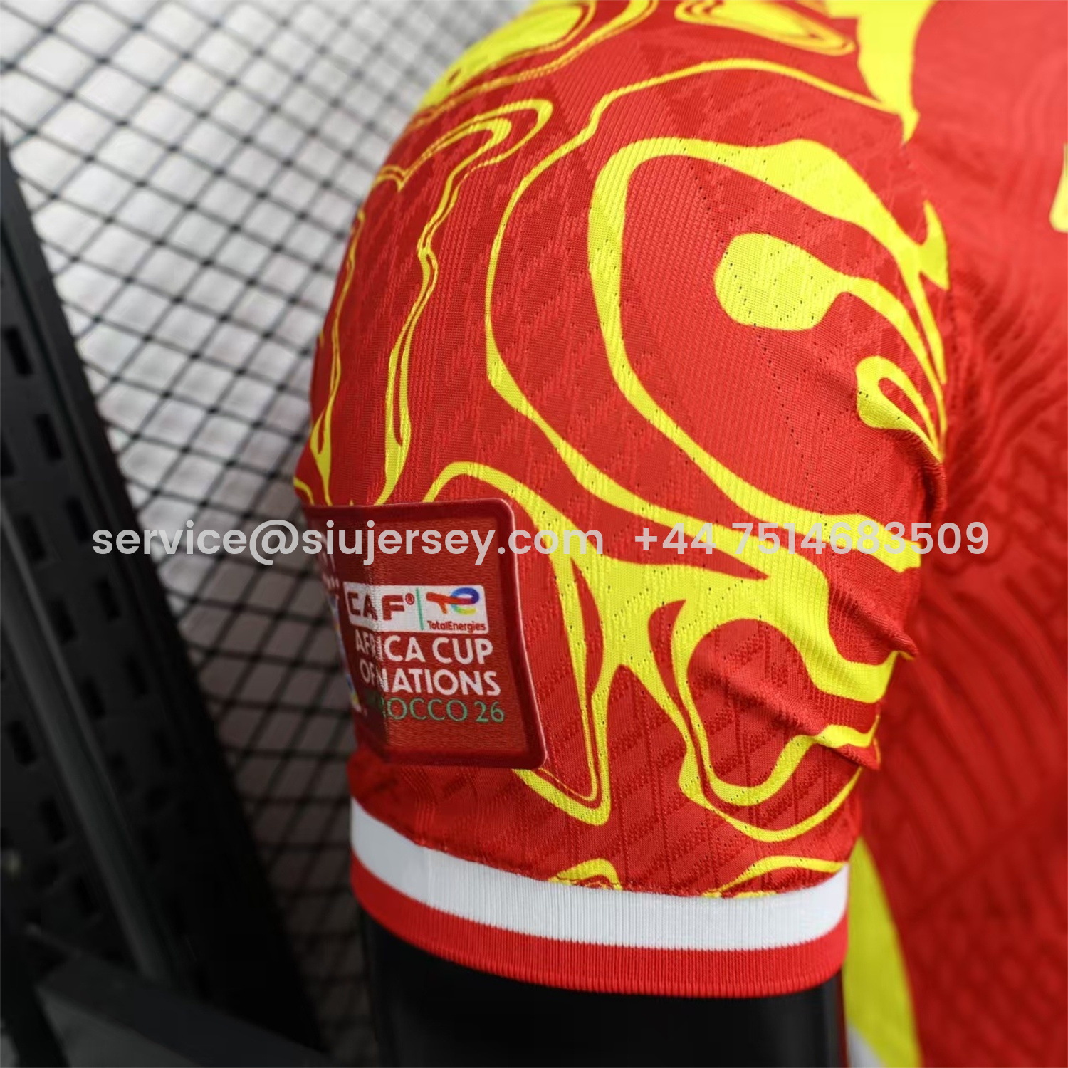 SIUjerseys-Congo 2026 Third Red Jersey - Player Version