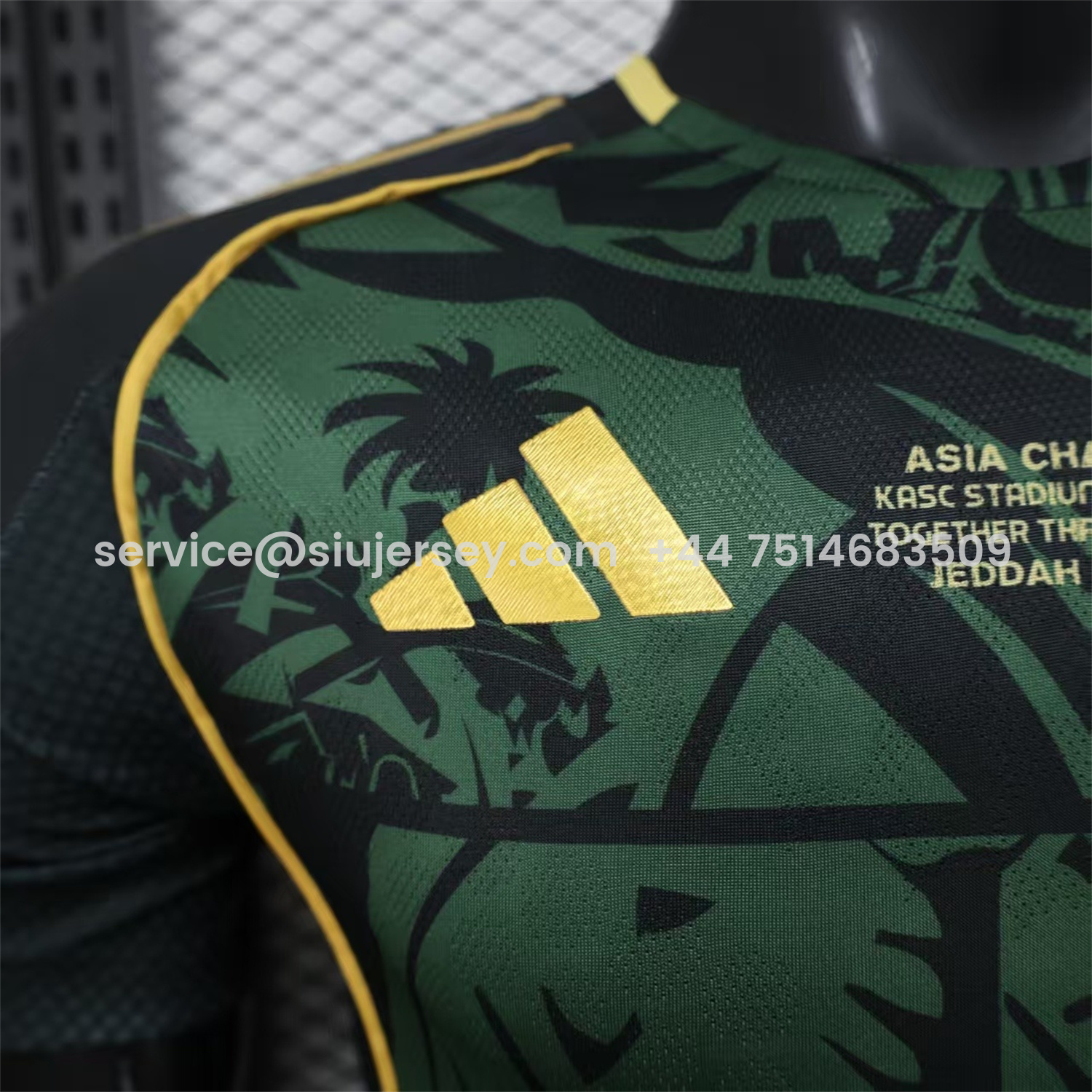 SIUjerseys-Al-Ahli SFC Jeddah Nationals 25-26 Champion Green Special Jersey - Player Version