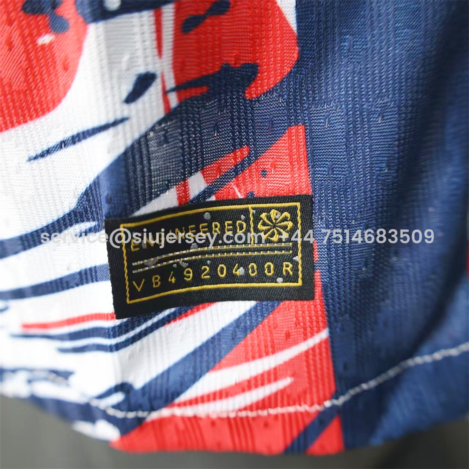 SIUjerseys-Paris Saint-Germain PSG 25-26 Red And Blue Lines White Special Jersey - Player Version